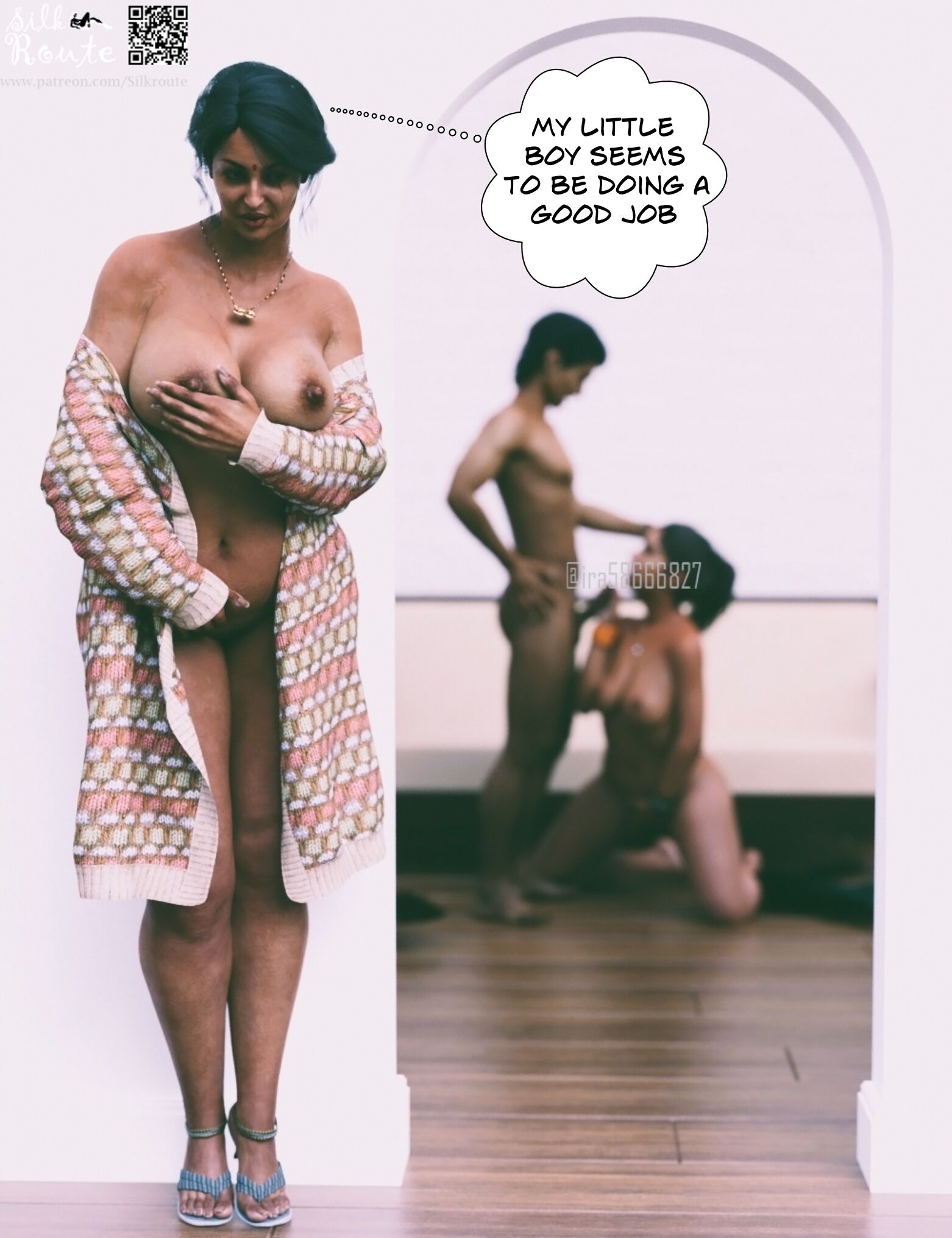 Silk Route – Mom & Me [Silk Route | Ira Raman] - Chapter 11.2 — Page 44