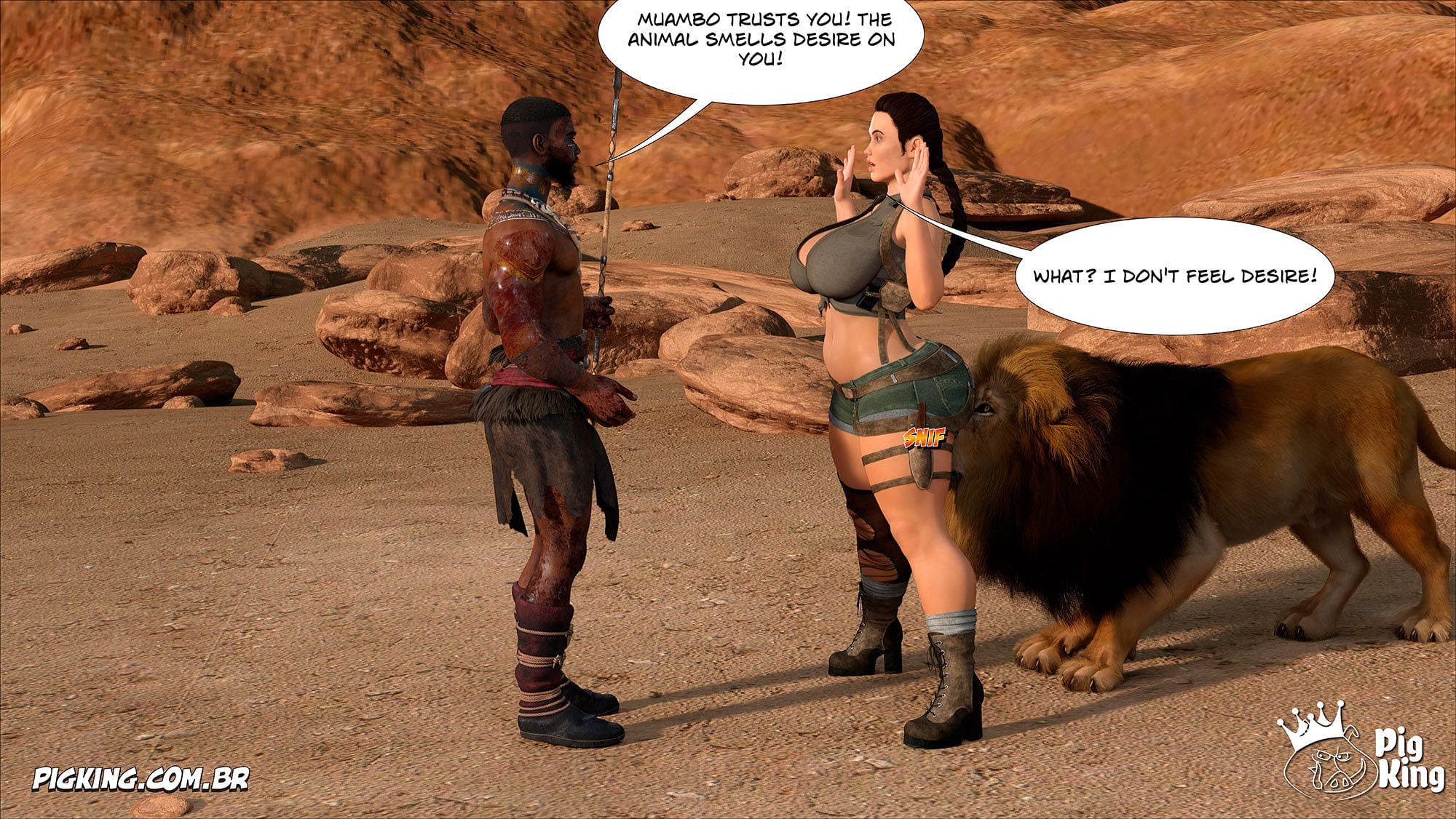 Tomb Raider [PigKing] - Chapter 1 — Page 100