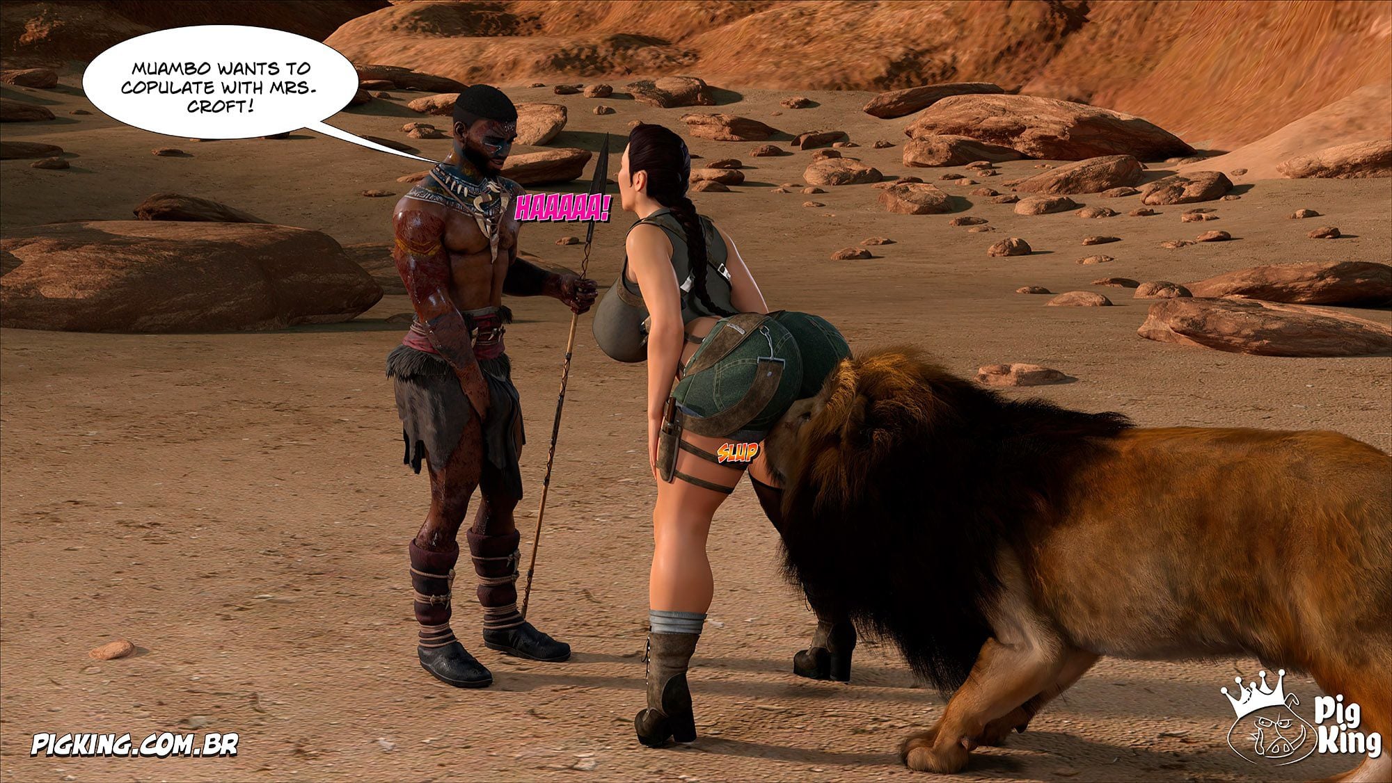 Tomb Raider [PigKing] - Chapter 1 — Page 106