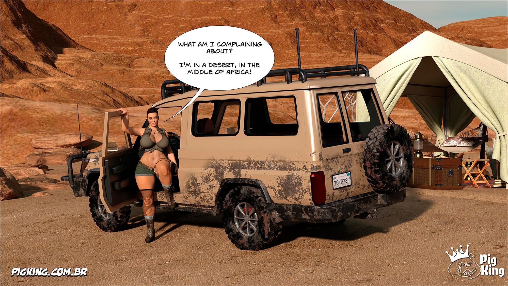 Tomb Raider [PigKing] - Chapter 1 — Page 38