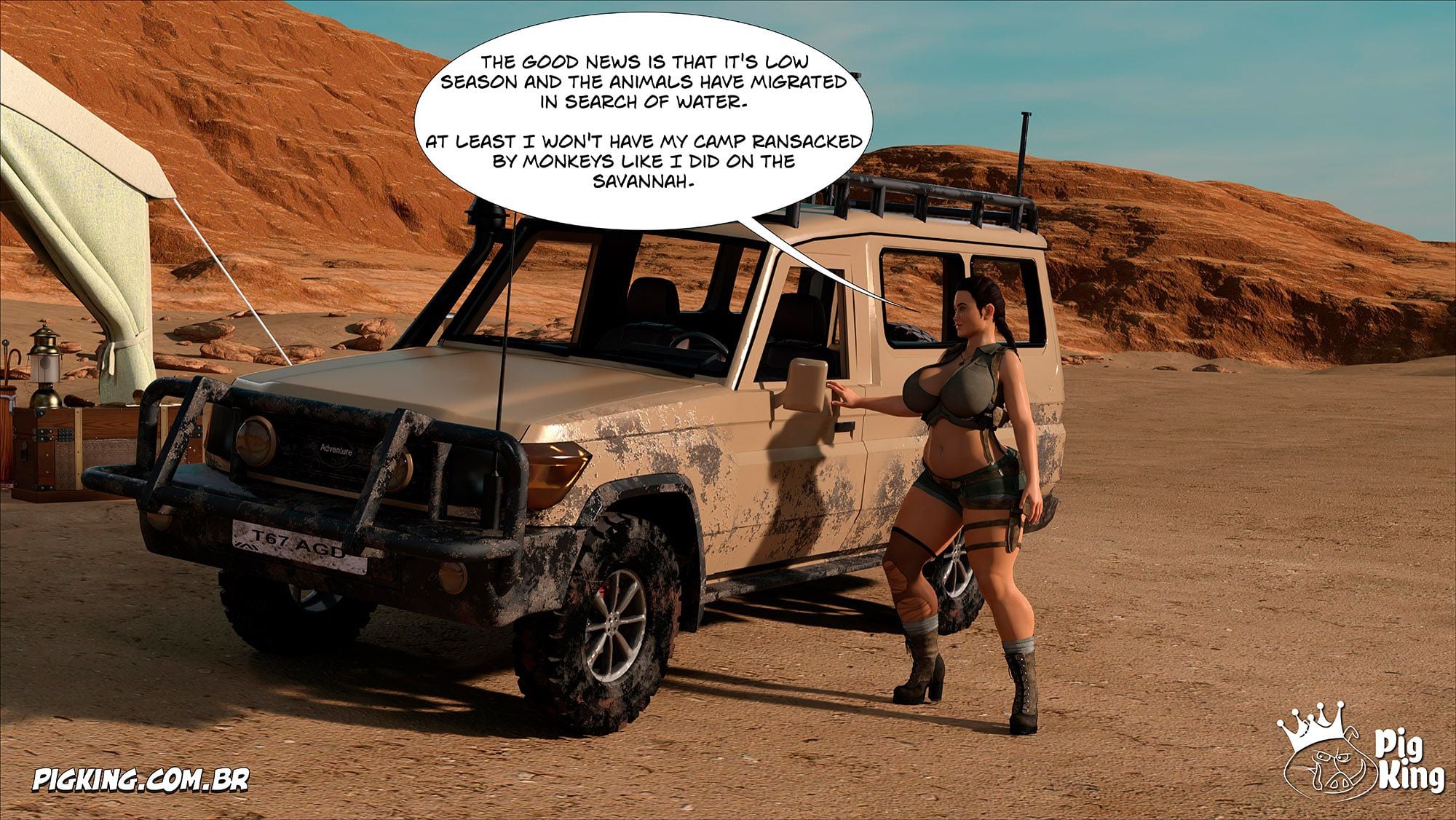 Tomb Raider [PigKing] - Chapter 1 — Page 39