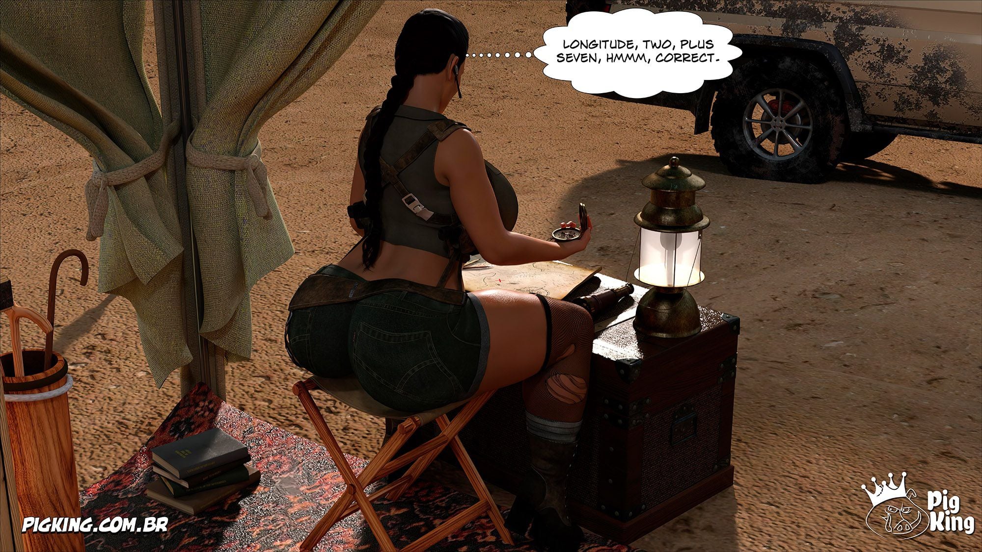 Tomb Raider [PigKing] - Chapter 1 — Page 44