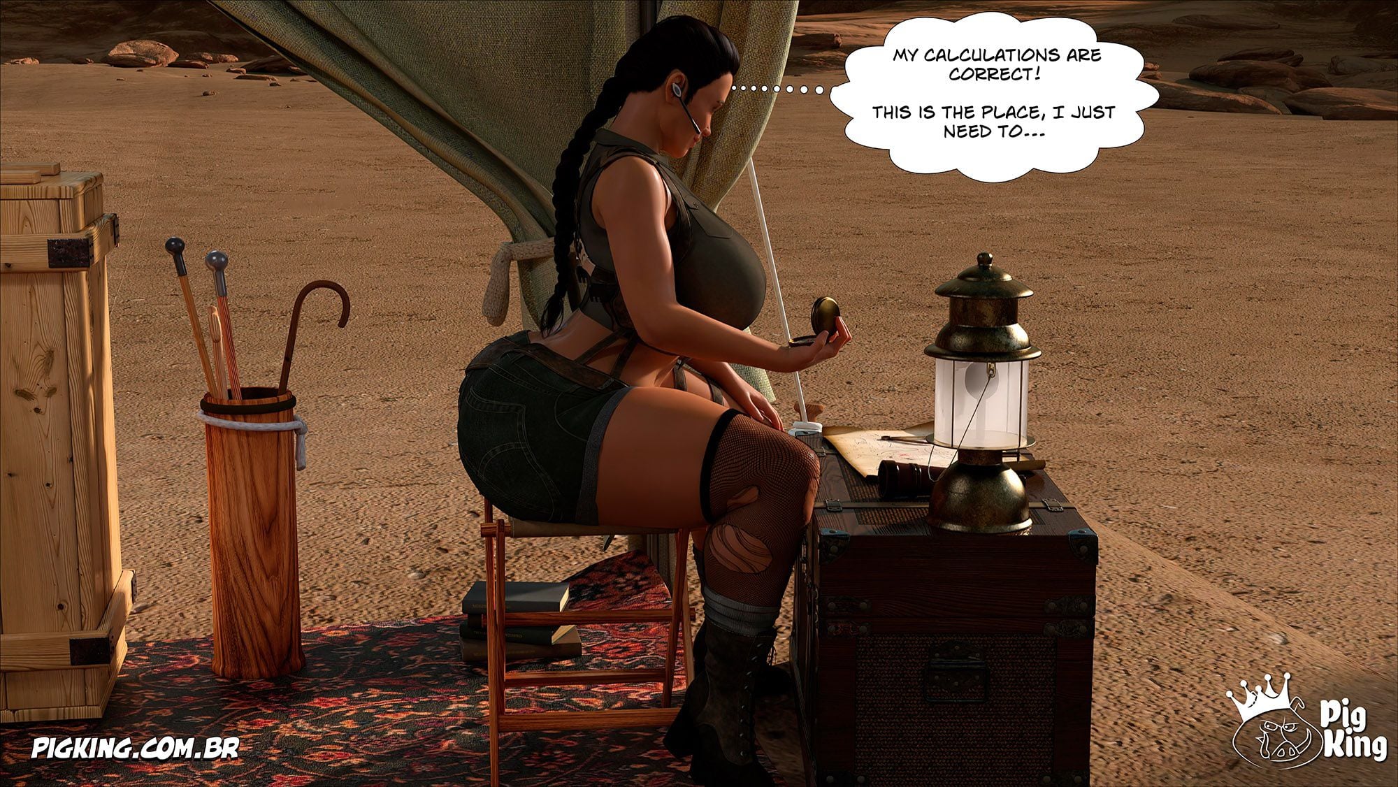 Tomb Raider [PigKing] - Chapter 1 — Page 45