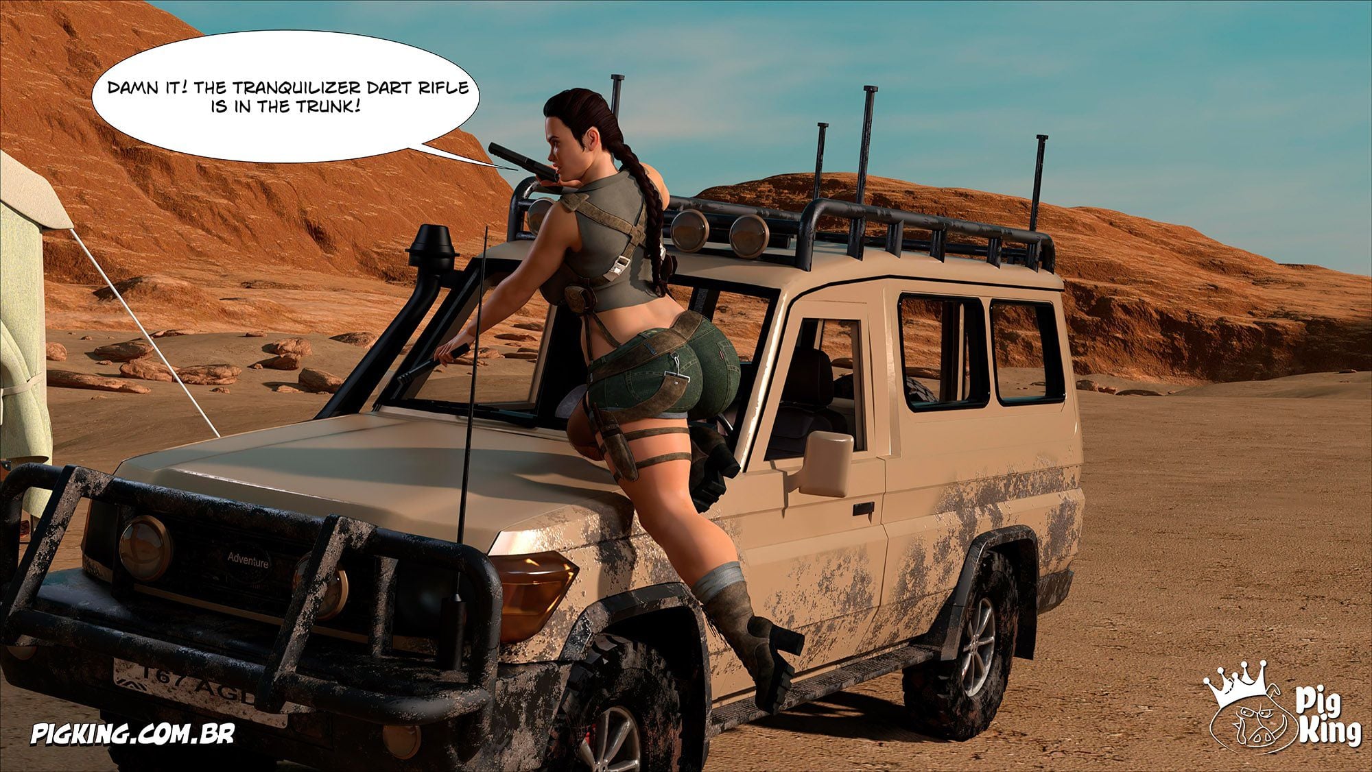 Tomb Raider [PigKing] - Chapter 1 — Page 54