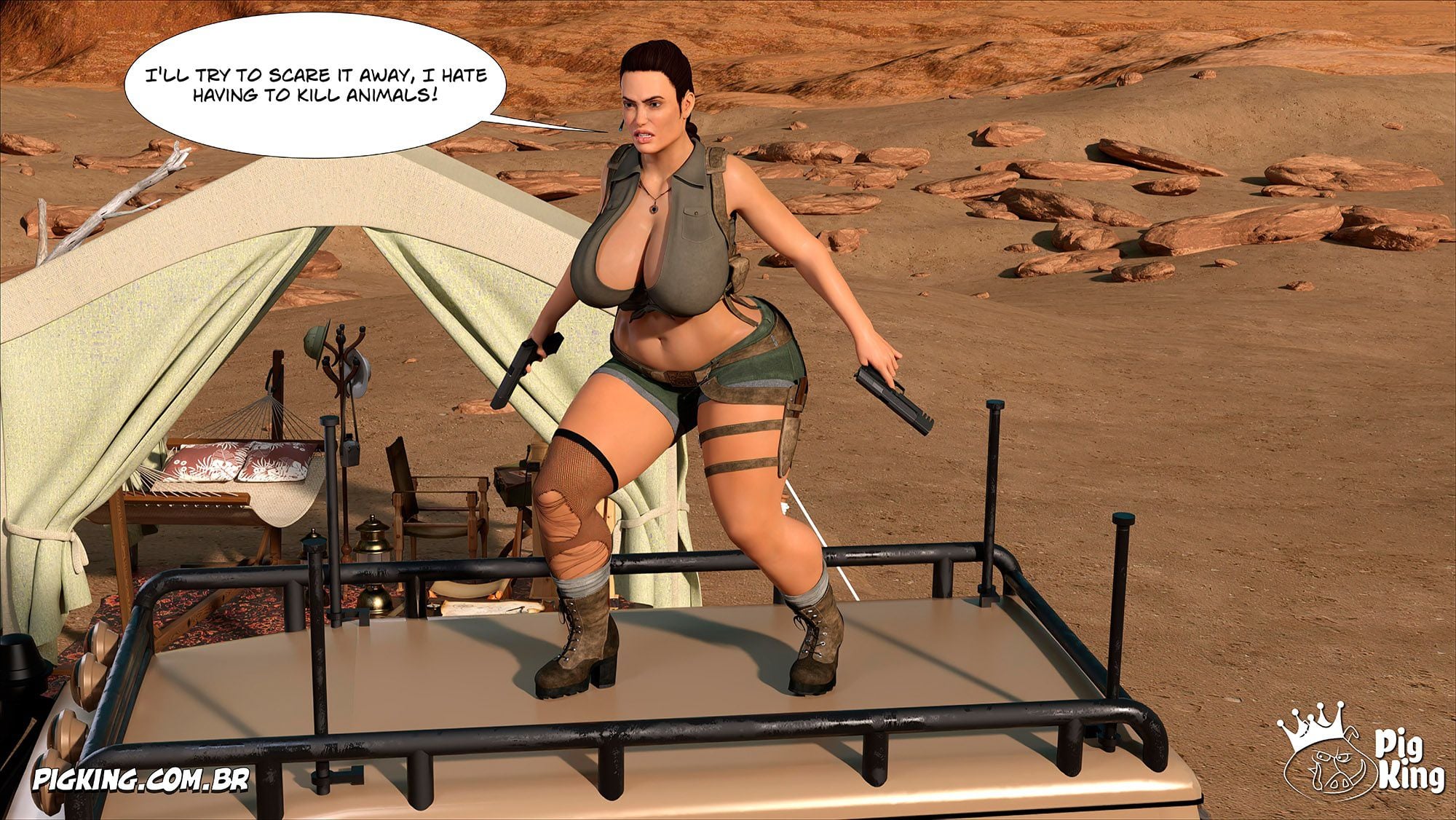 Tomb Raider [PigKing] - Chapter 1 — Page 56