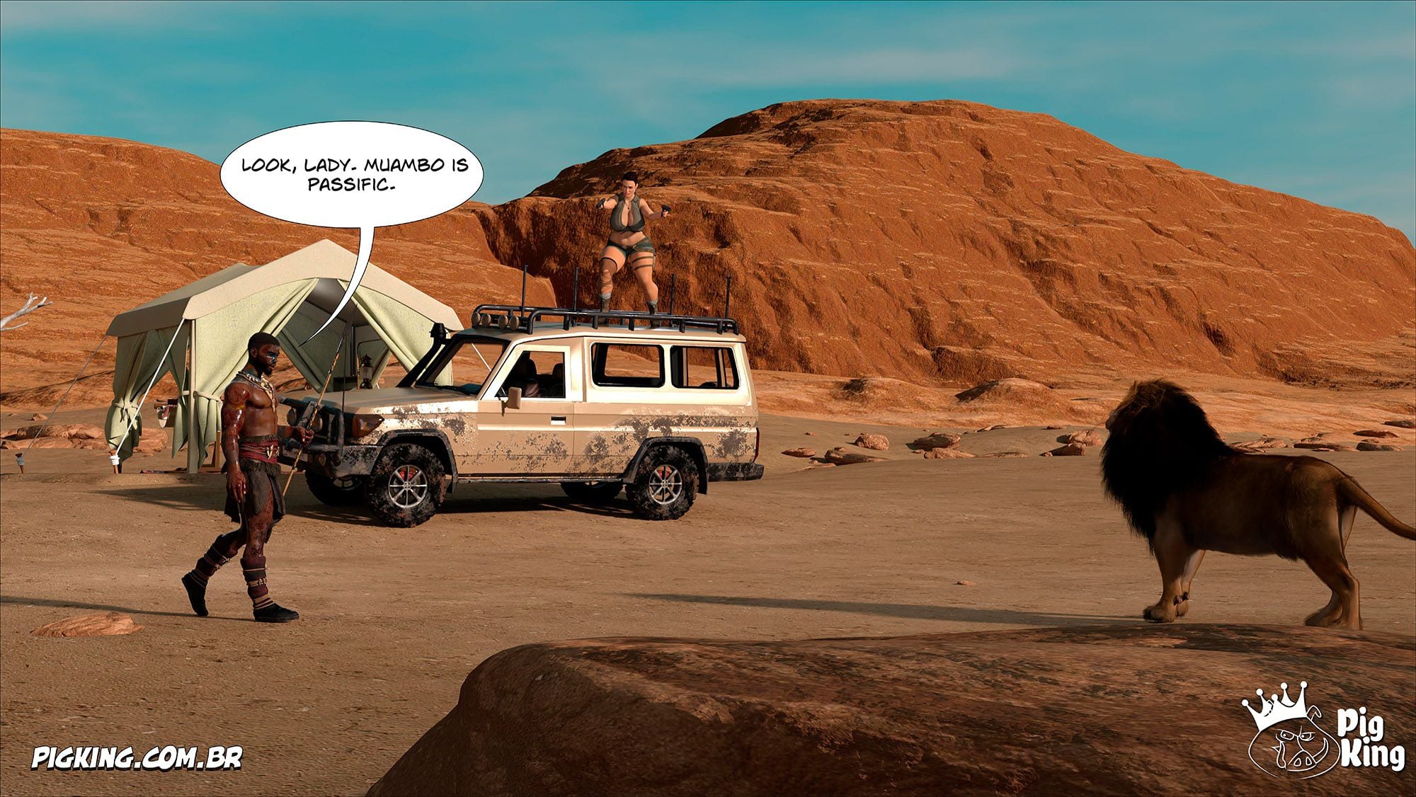 Tomb Raider [PigKing] - Chapter 1 — Page 68