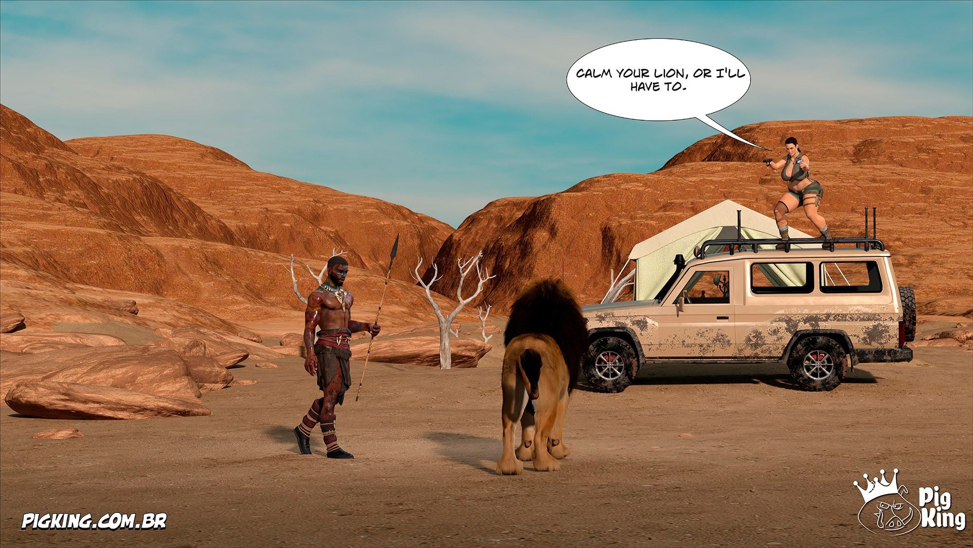 Tomb Raider [PigKing] - Chapter 1 — Page 70