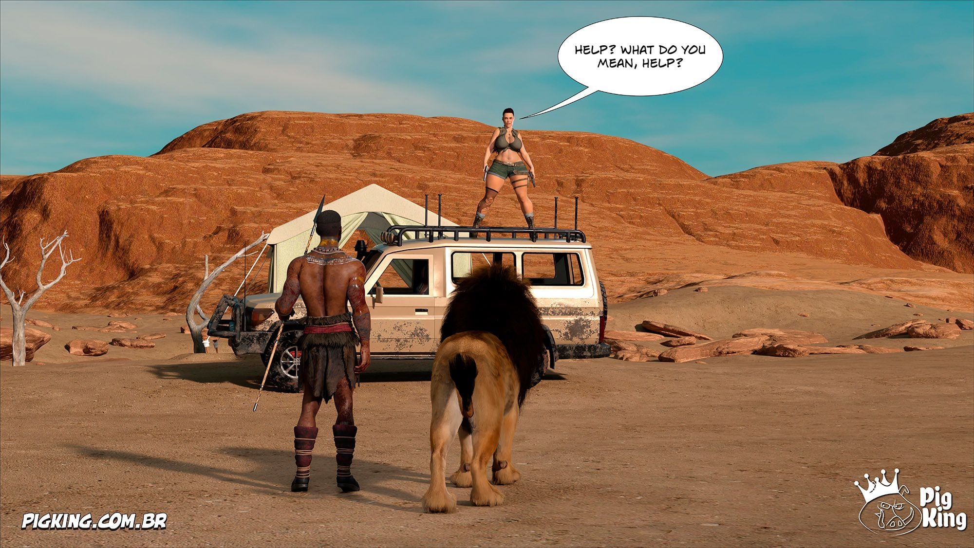 Tomb Raider [PigKing] - Chapter 1 — Page 73