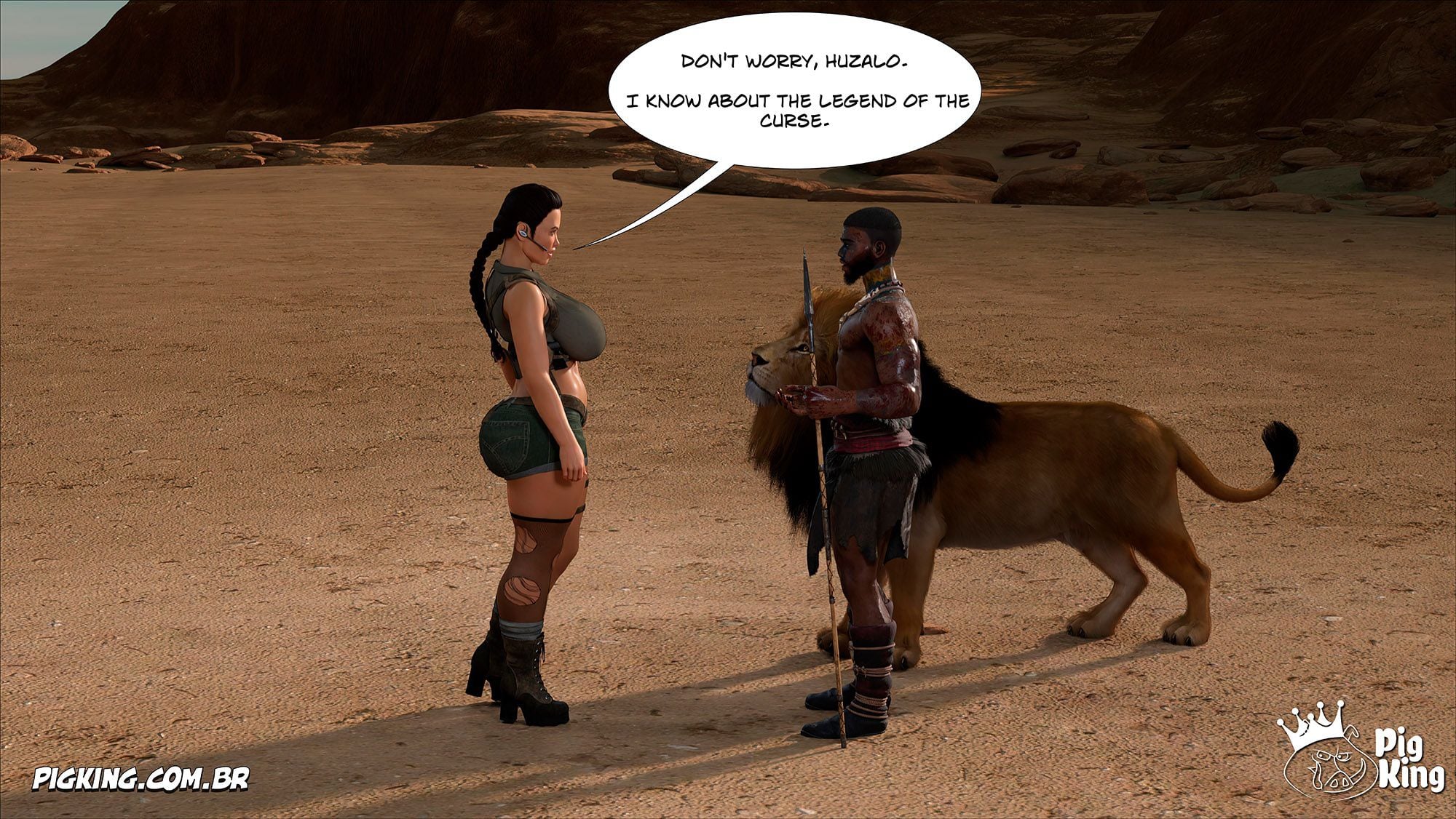 Tomb Raider [PigKing] - Chapter 1 — Page 78