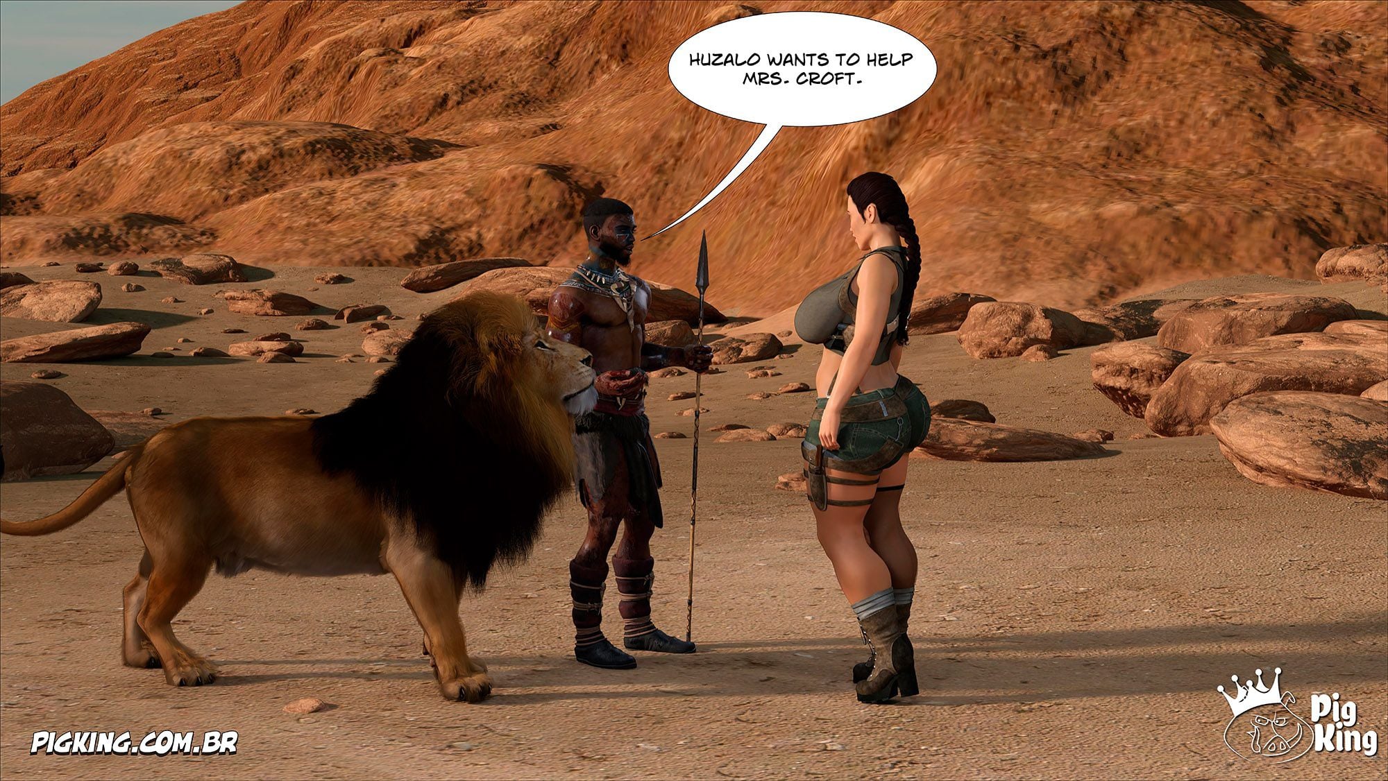 Tomb Raider [PigKing] - Chapter 1 — Page 81