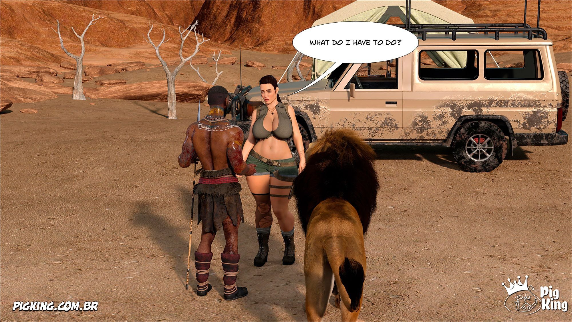 Tomb Raider [PigKing] - Chapter 1 — Page 84