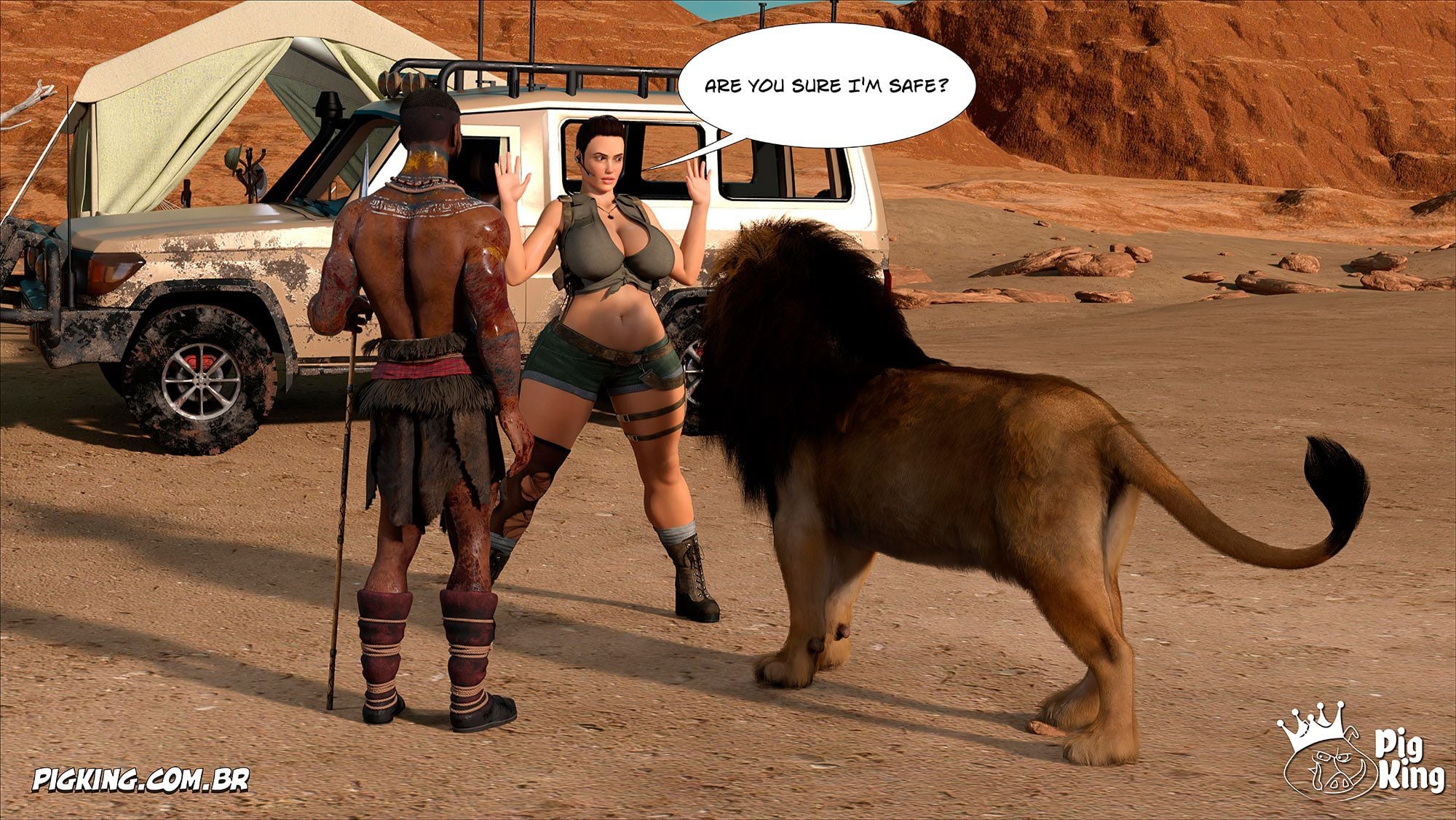 Tomb Raider [PigKing] - Chapter 1 — Page 88