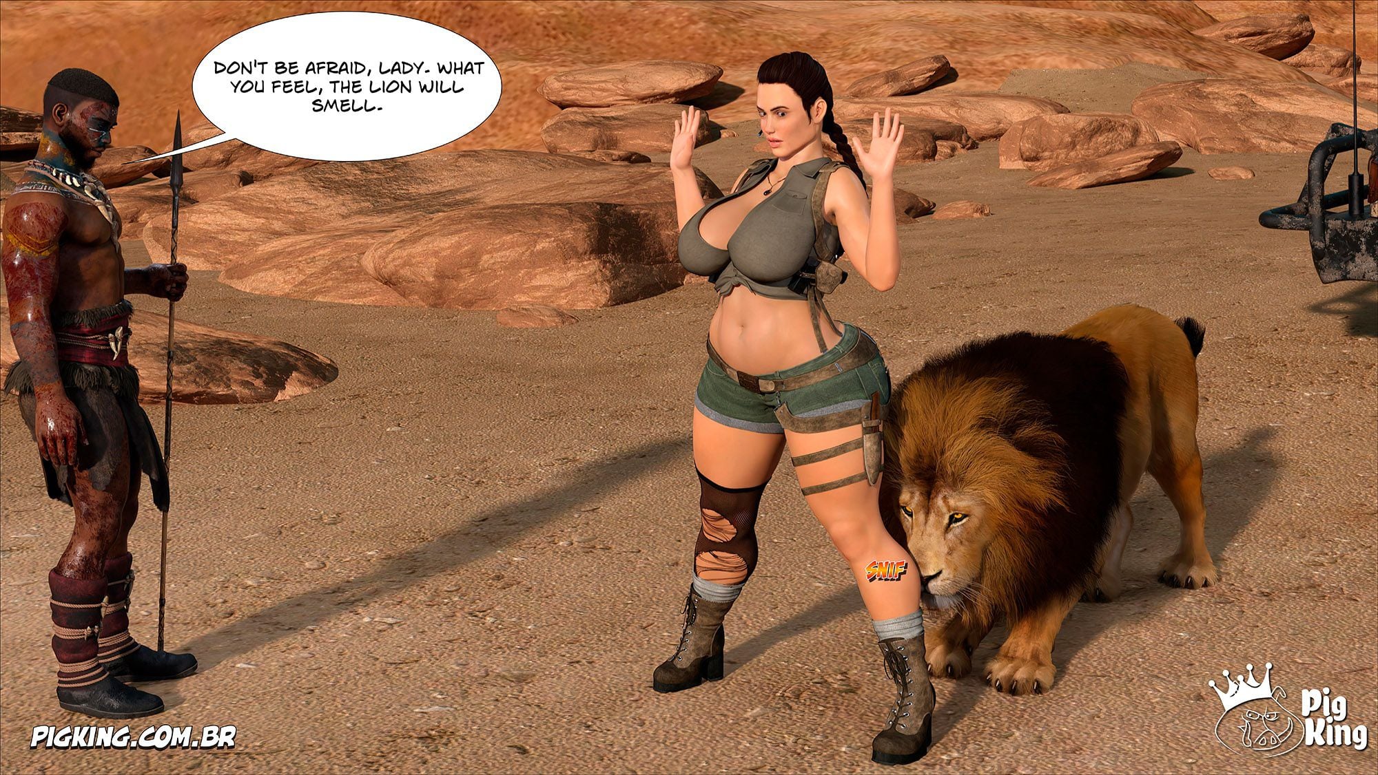 Tomb Raider [PigKing] - Chapter 1 — Page 92