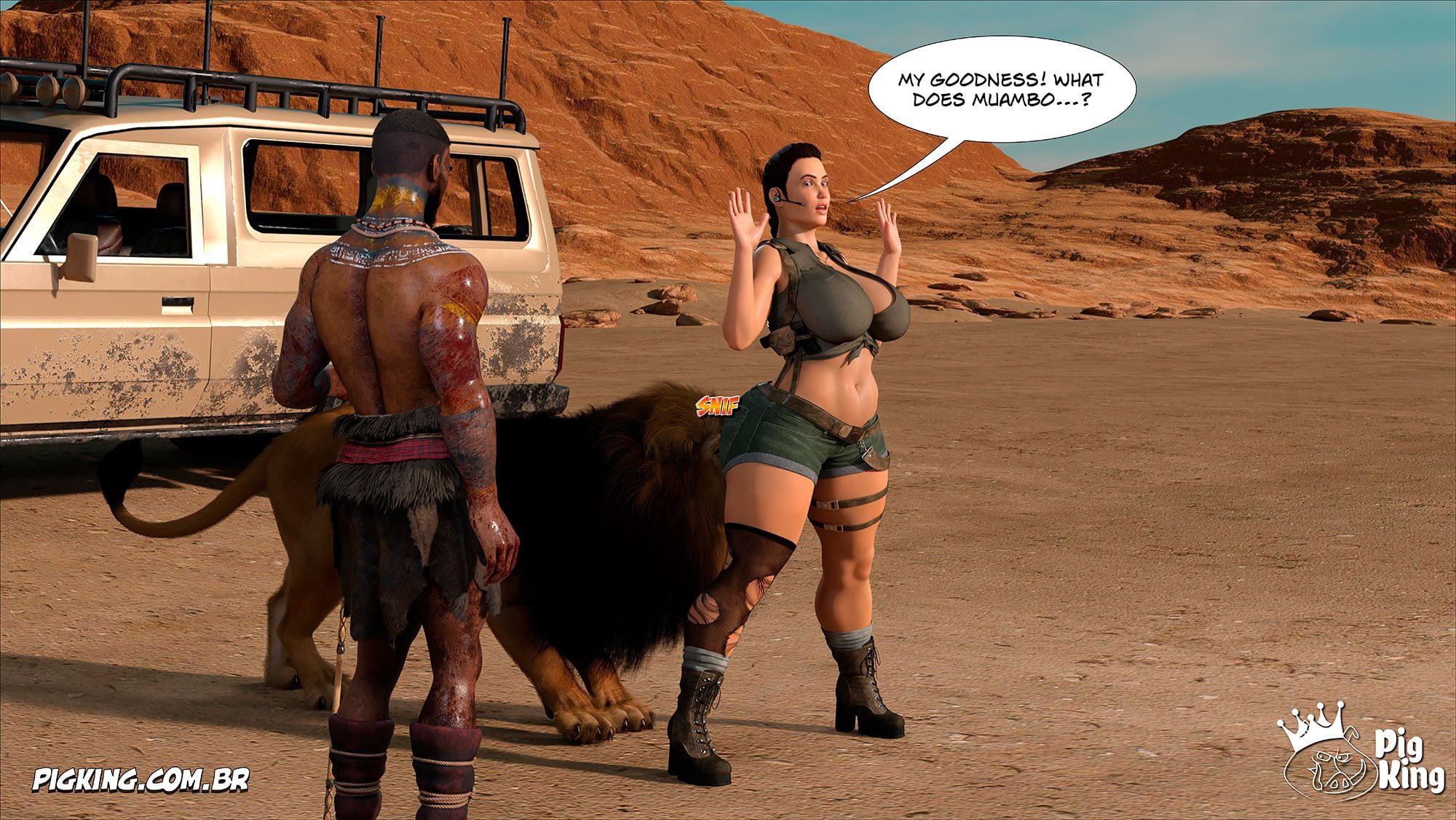 Tomb Raider [PigKing] - Chapter 1 — Page 95