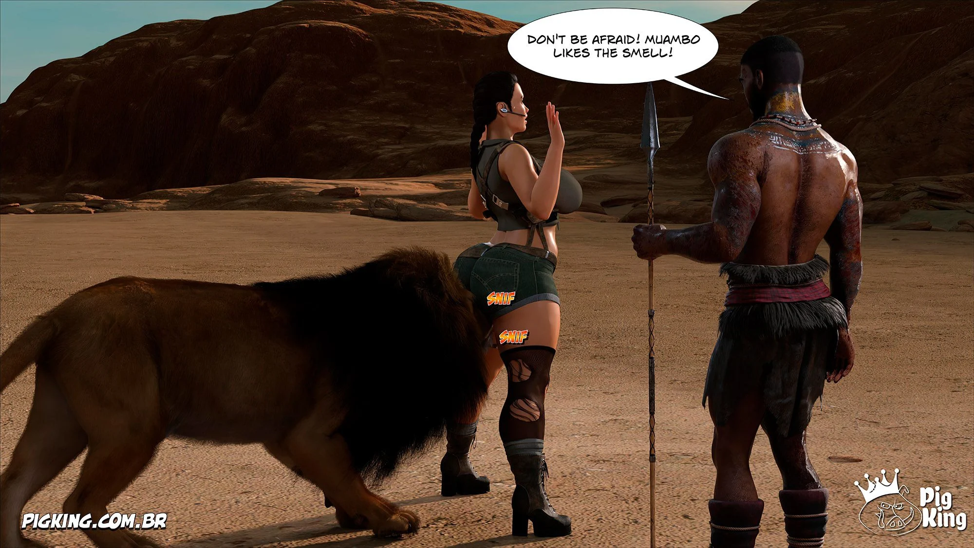 Tomb Raider [PigKing] - Chapter 1 — Page 96