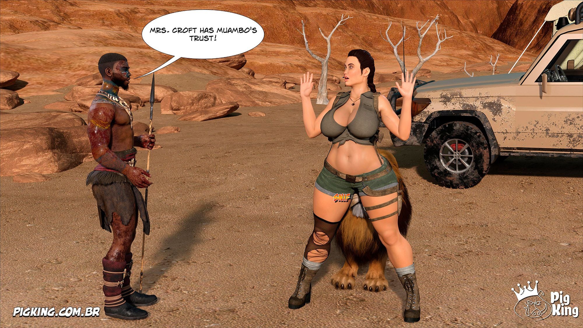 Tomb Raider [PigKing] - Chapter 1 — Page 97