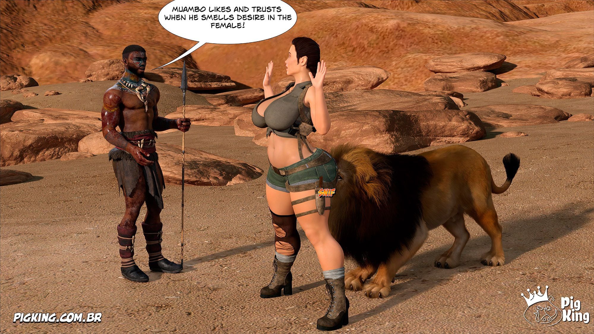 Tomb Raider [PigKing] - Chapter 1 — Page 98