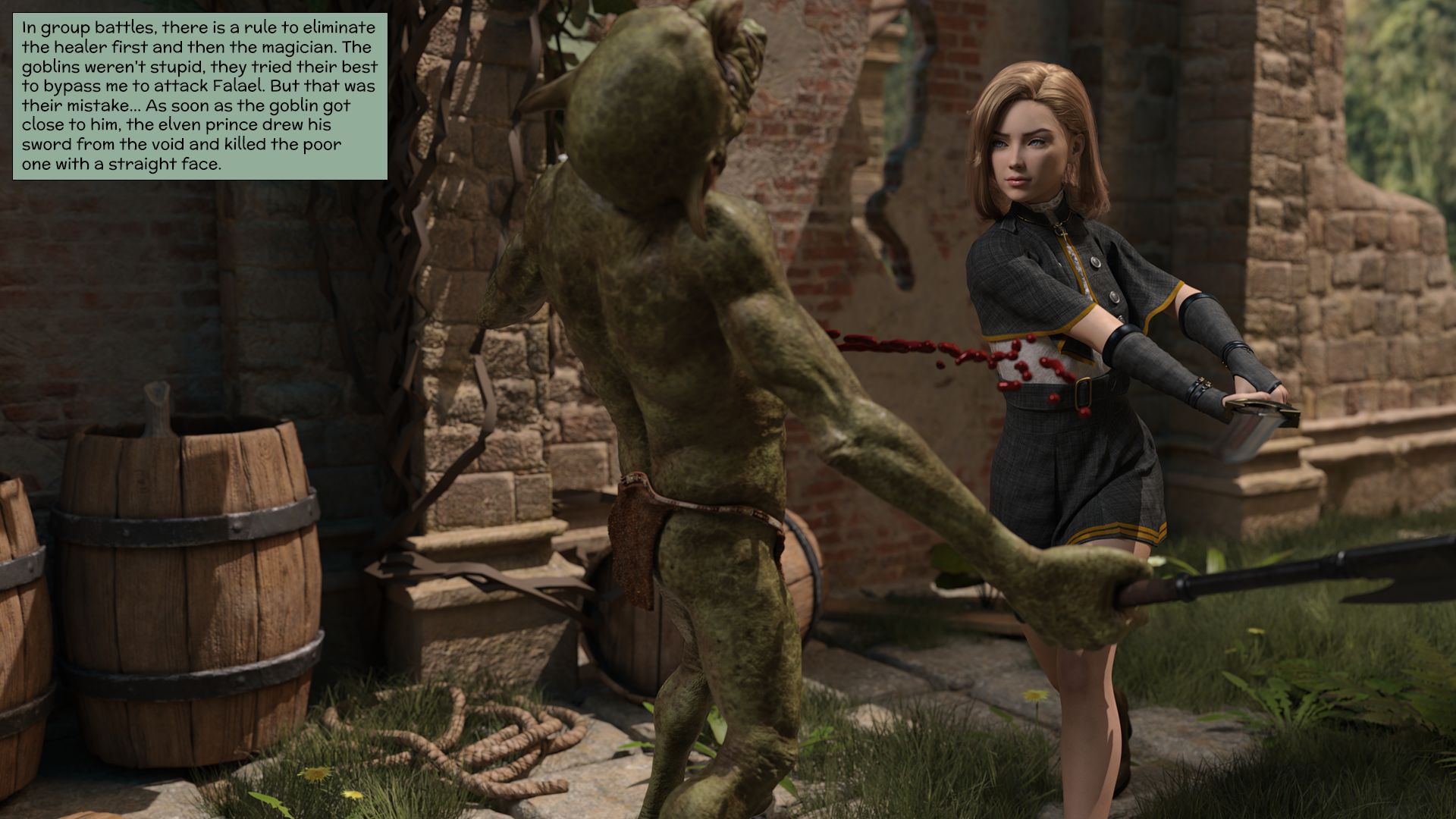 My Comrade Is An Elven Prince [Kizaru3D] - Chapter 1 — Page 35