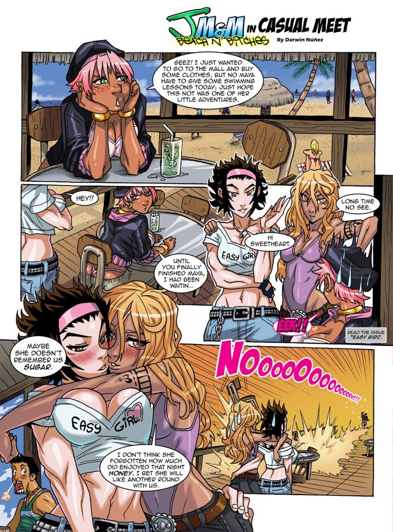 J’M&M Beach n’ Bitches [DarkerEve] - Chapter 2 — Page 8