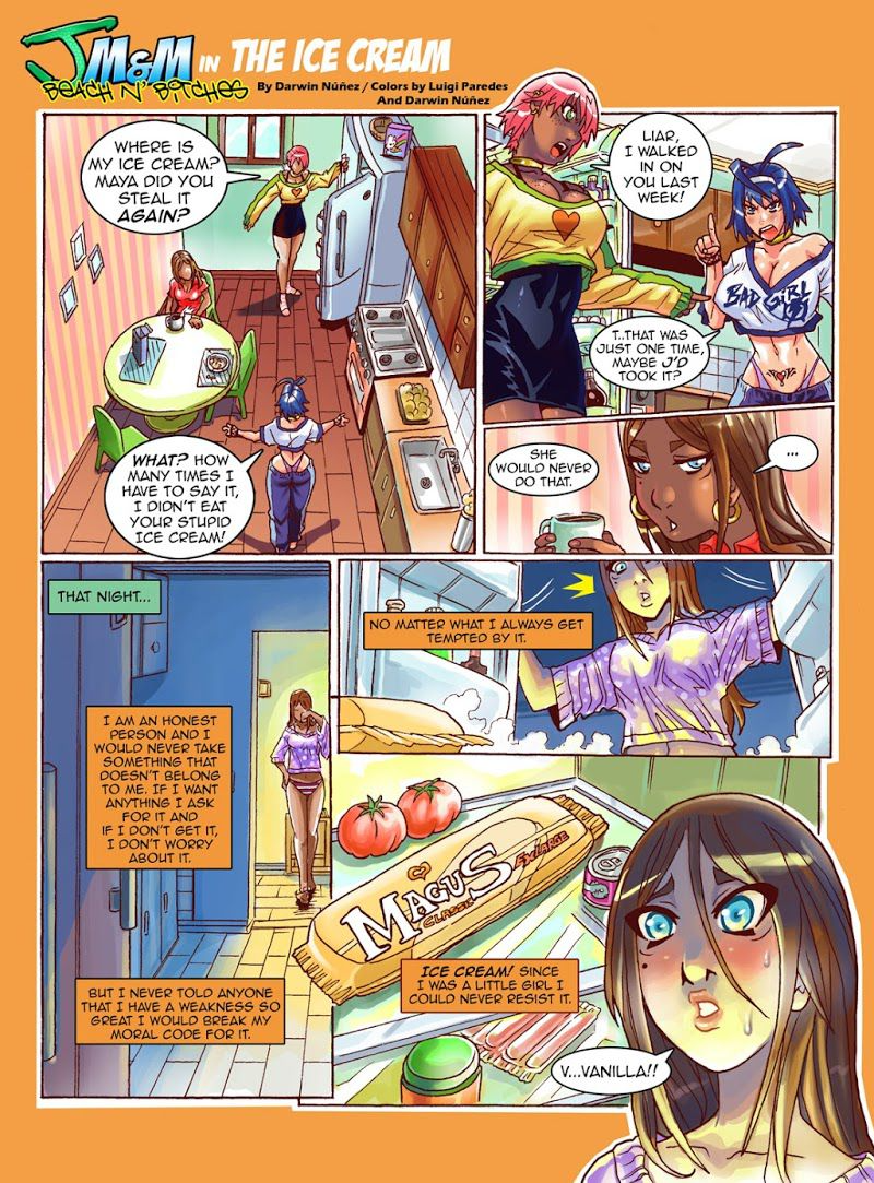 J’M&M Beach n’ Bitches [DarkerEve] - Chapter 1 — Page 19