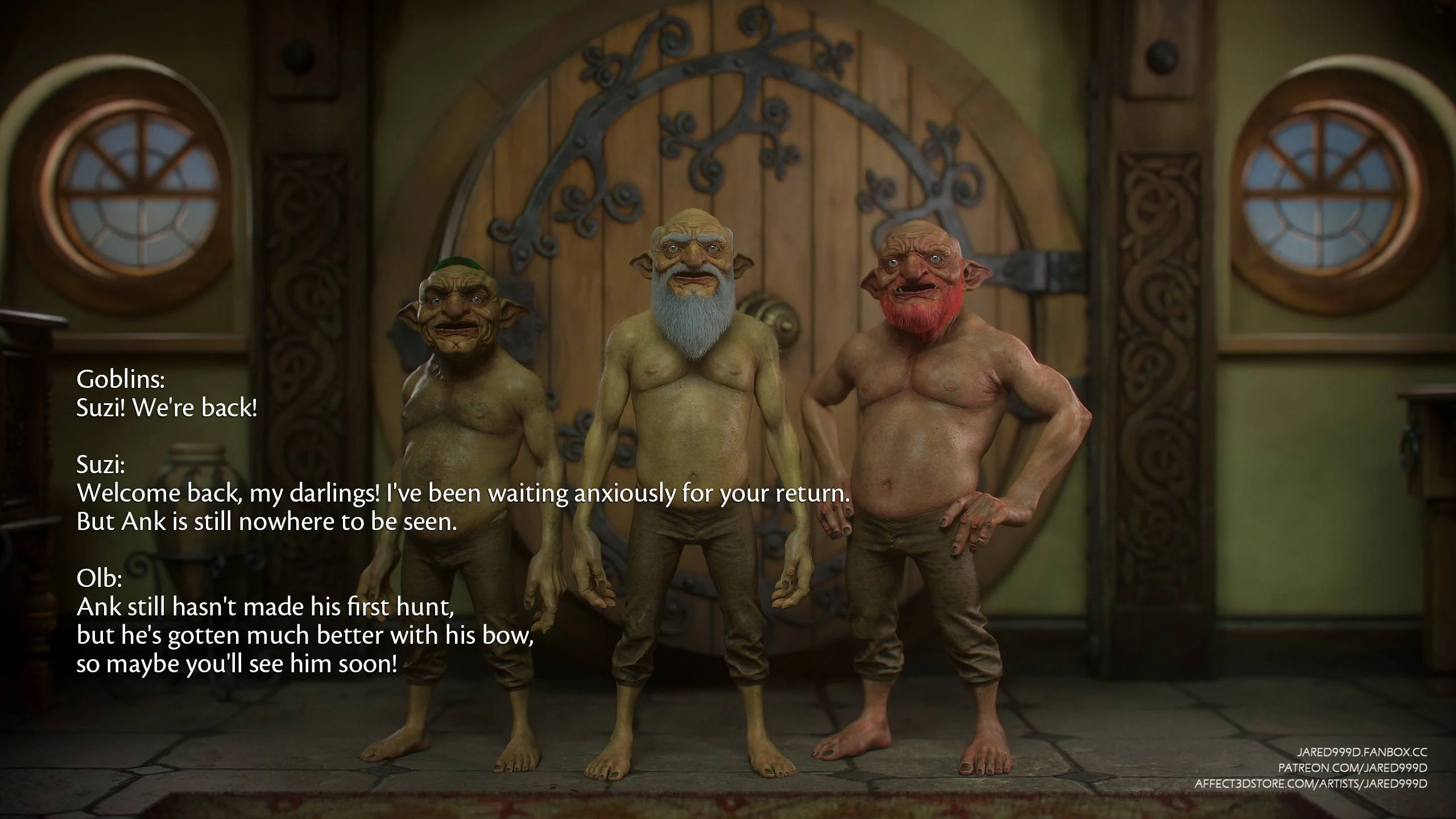 Princess And 5 Goblins [Jared999D] - Chapter 4.1 — Page 146