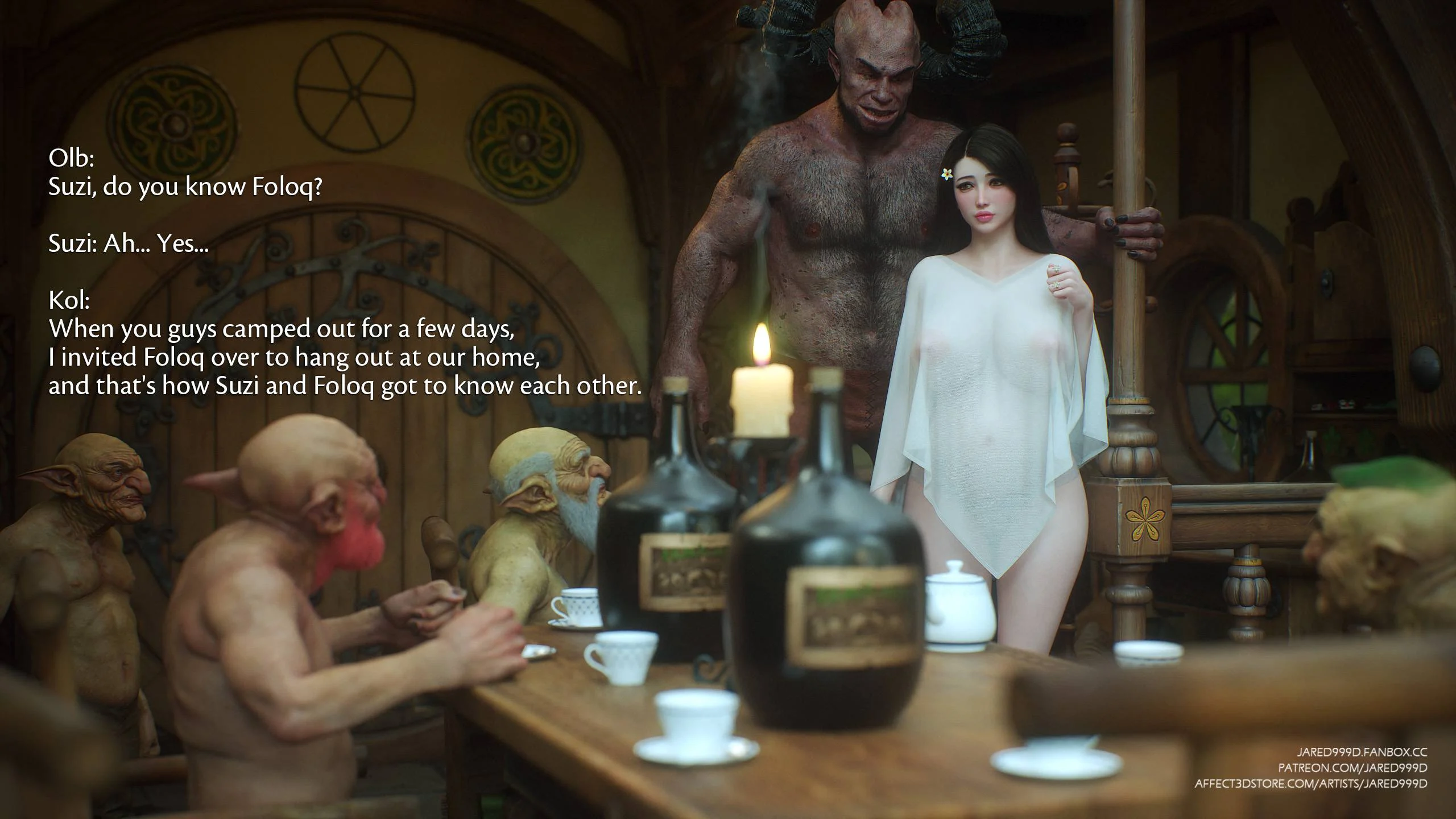 Princess And 5 Goblins [Jared999D] - Chapter 4.1 — Page 162