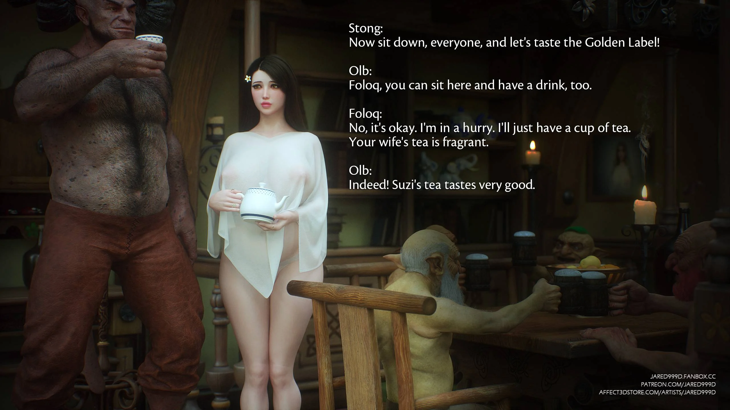 Princess And 5 Goblins [Jared999D] - Chapter 4.1 — Page 176