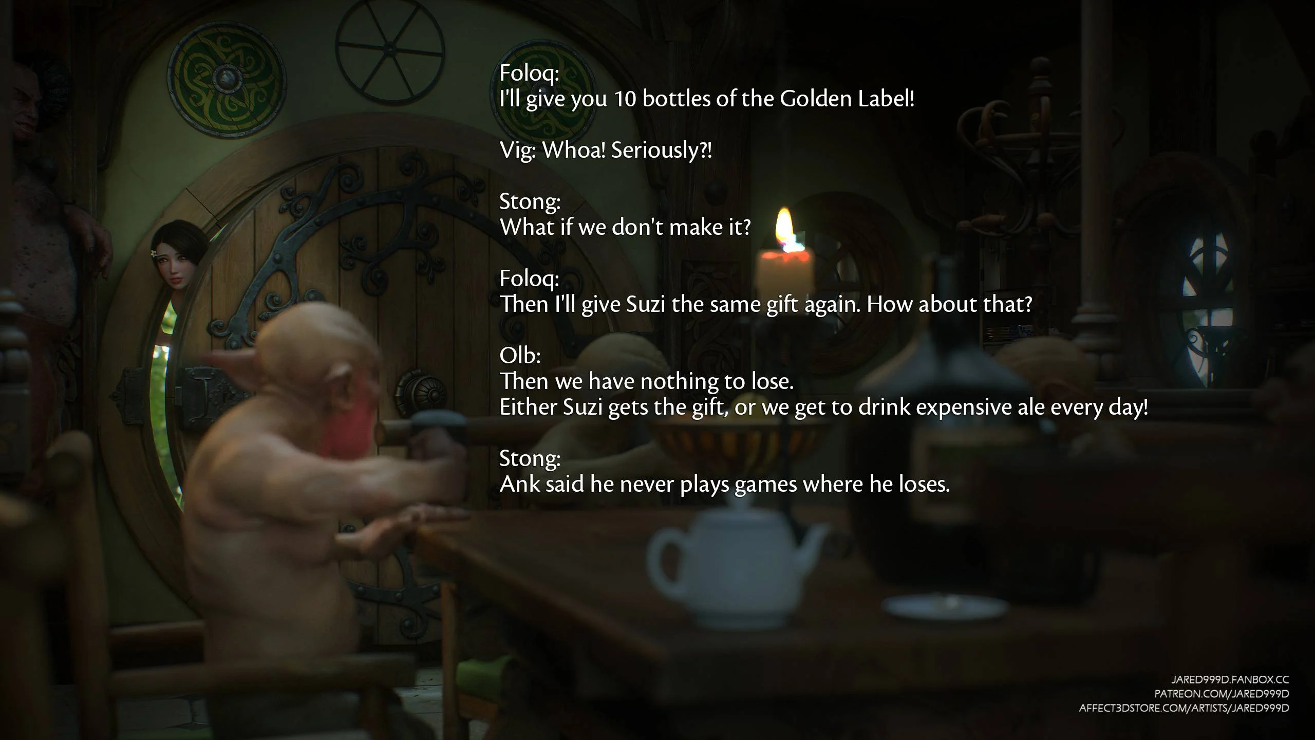 Princess And 5 Goblins [Jared999D] - Chapter 4.1 — Page 193