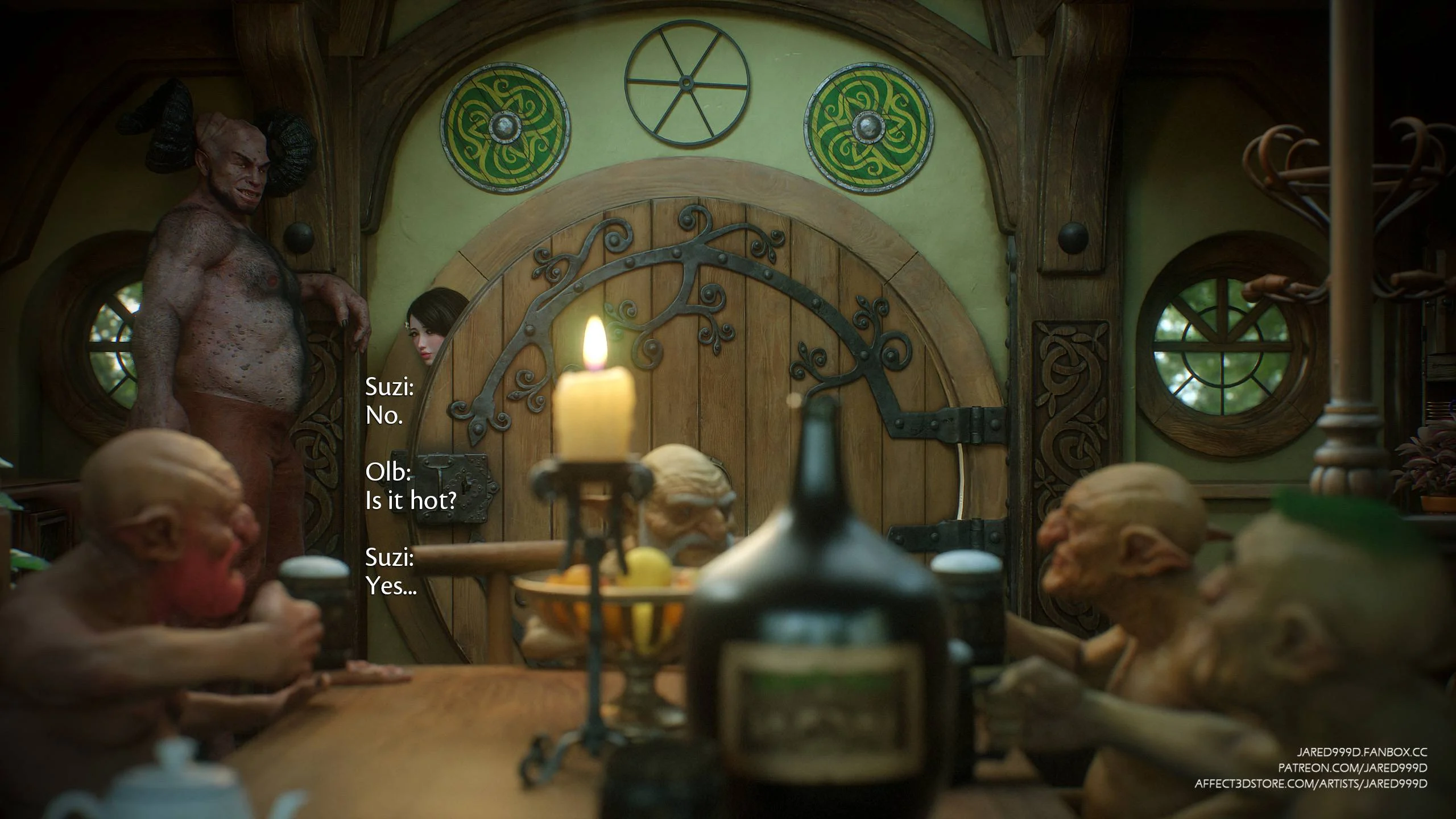 Princess And 5 Goblins [Jared999D] - Chapter 4.1 — Page 197