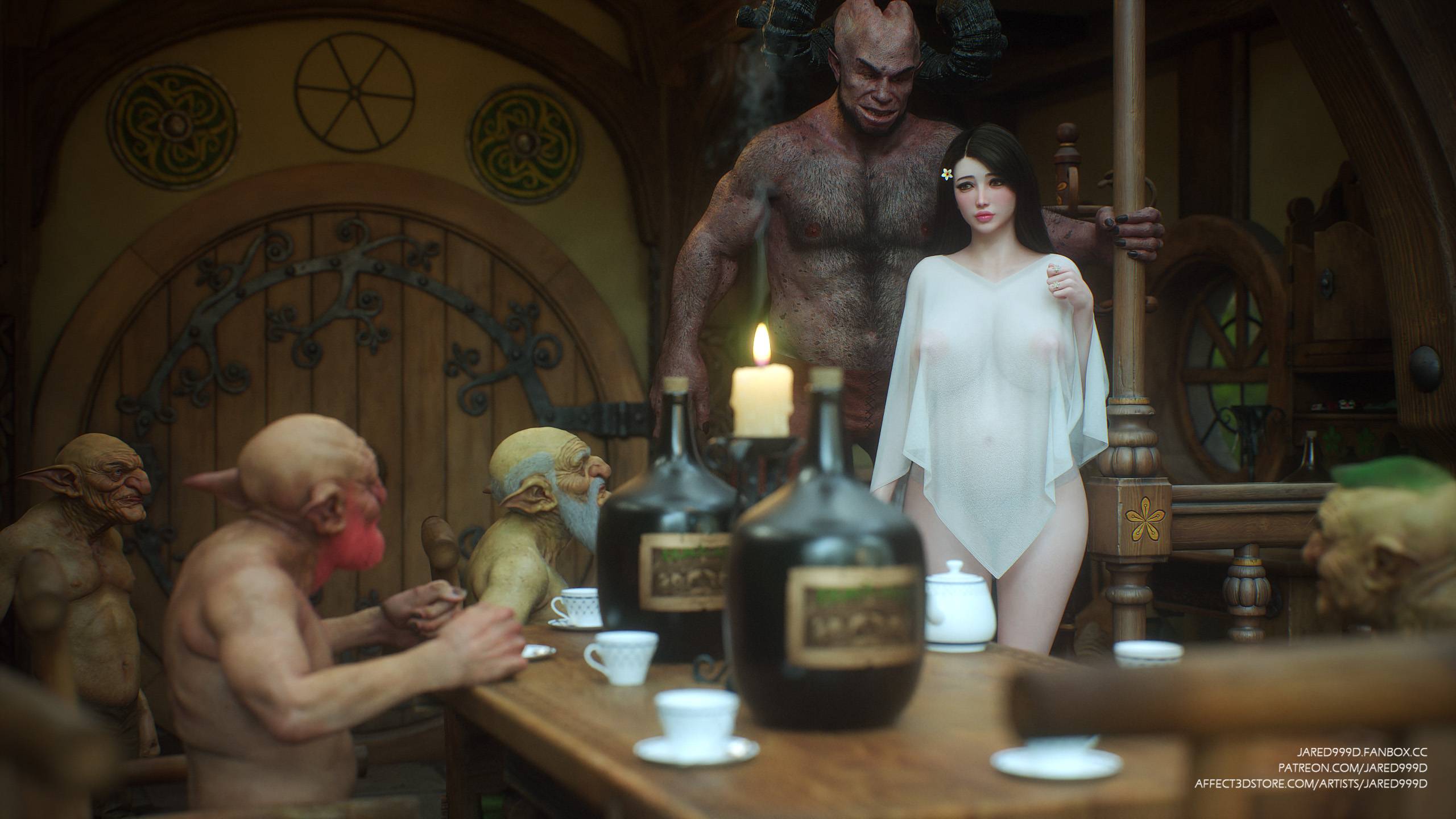 Princess And 5 Goblins [Jared999D] - Chapter 4.2 — Page 153