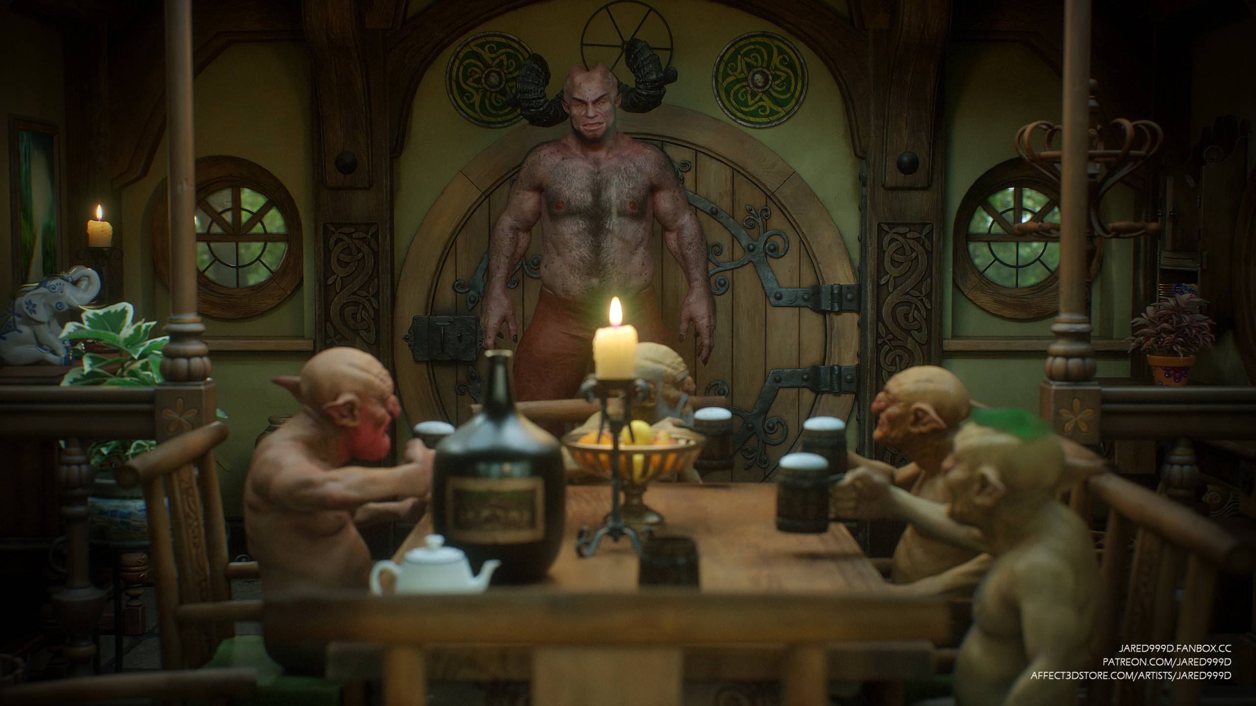 Princess And 5 Goblins [Jared999D] - Chapter 4.2 — Page 194