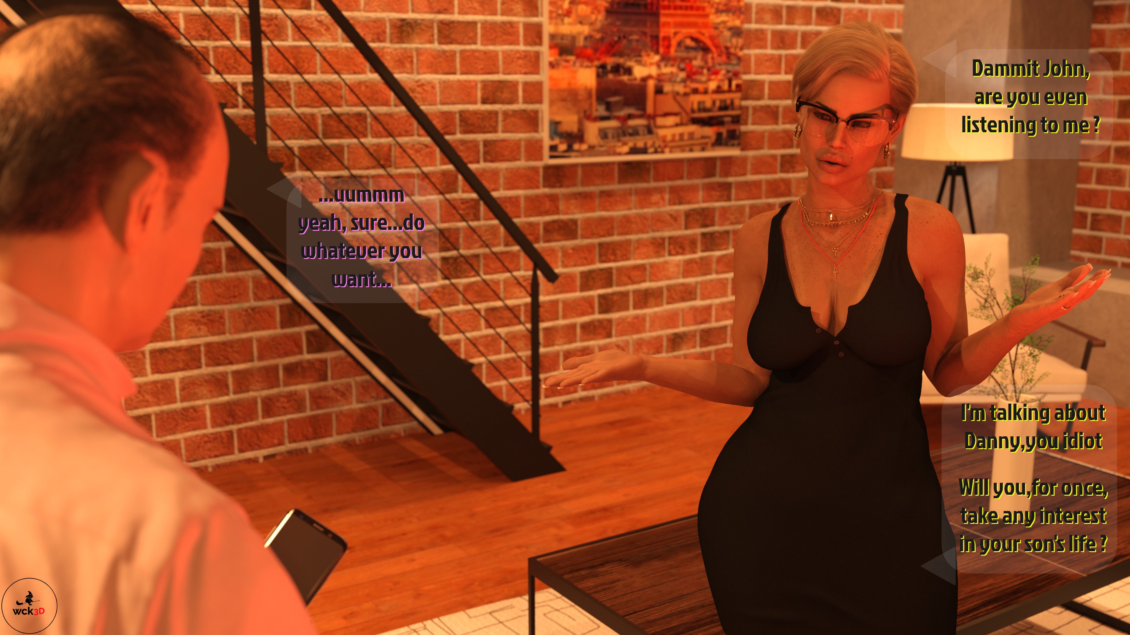 The Case Of Mrs. Smith [WCK3D] - Chapter 1 — Page 9