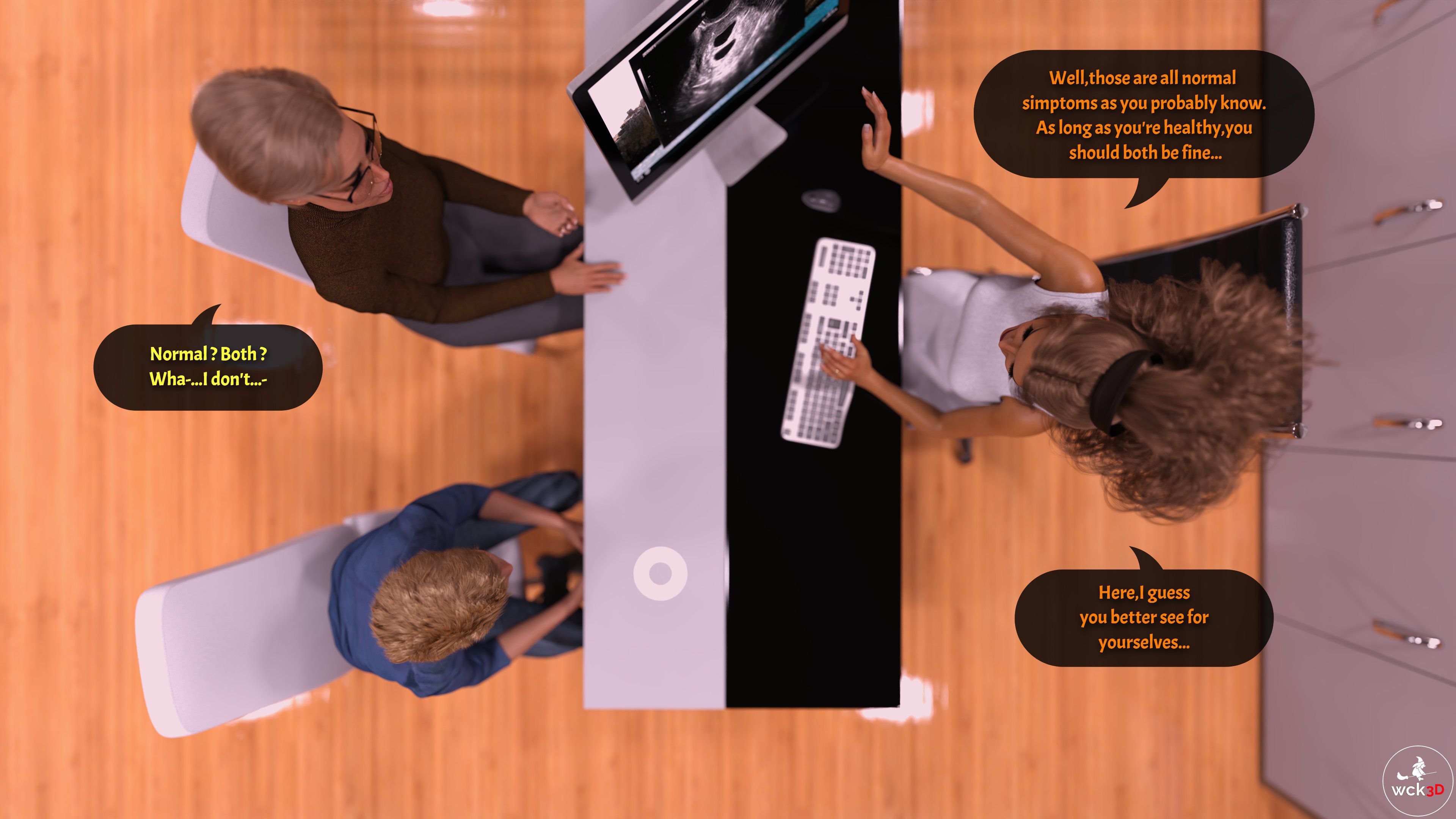 The Case Of Mrs. Smith [WCK3D] - Chapter 6 — Page 108