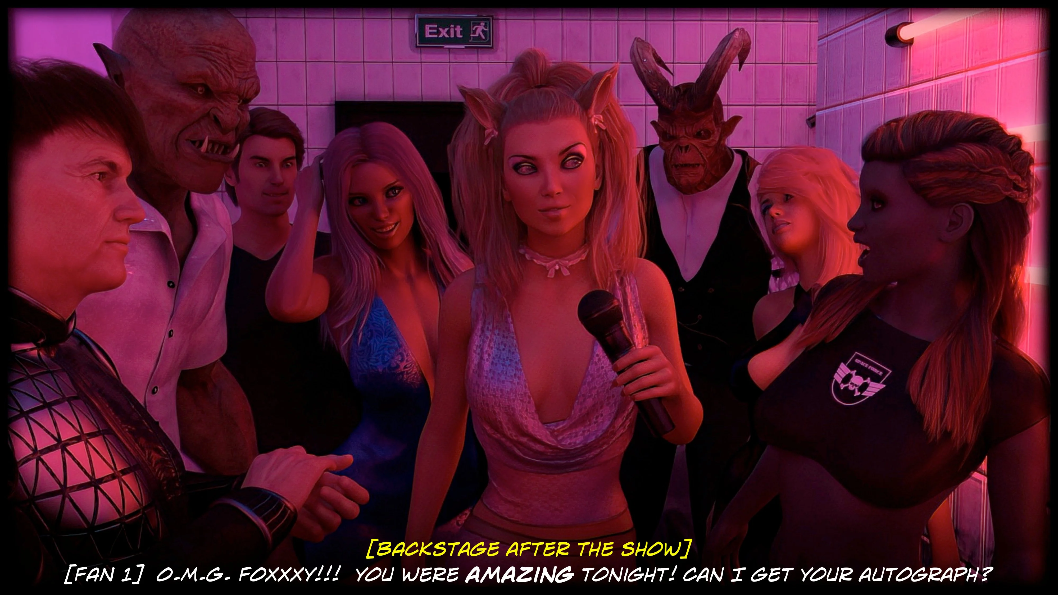 Pop Stars – Fantasyland [Sexy3DComics | Gonzo] - Chapter 1 — Page 7