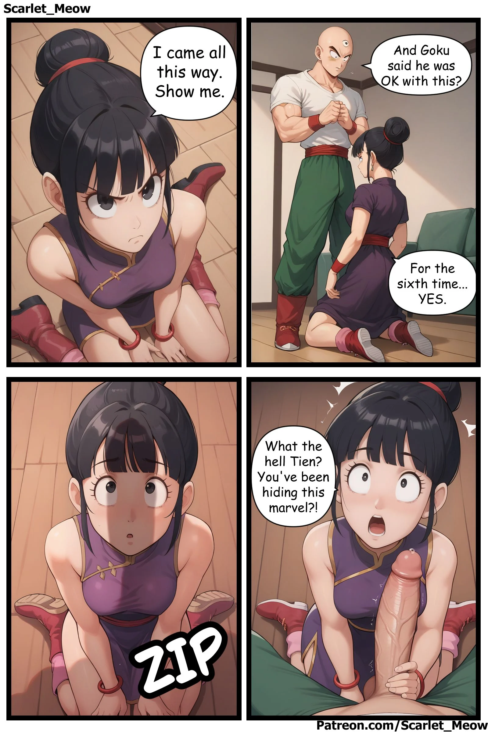 Goku’s Absence (Dragon Ball) [Scarlet Meow] - Chapter 1 — Page 9