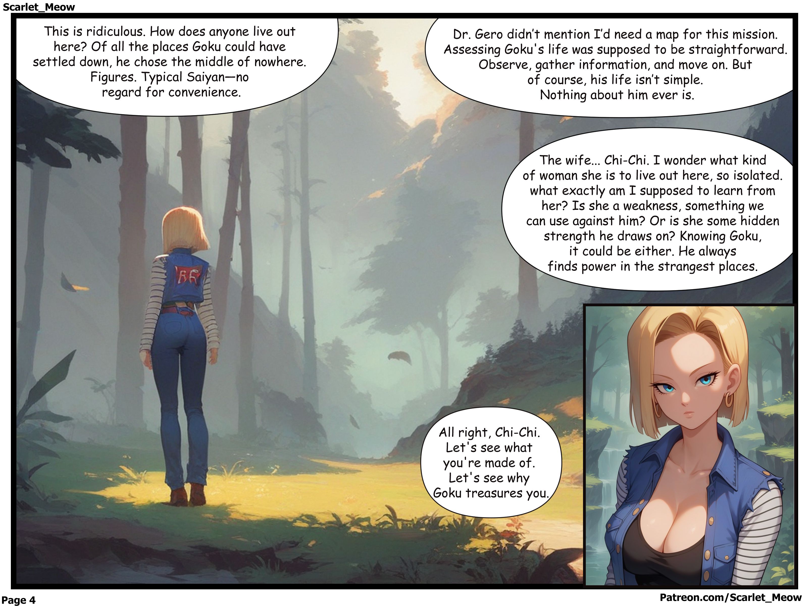 Goku’s Absence (Dragon Ball) [Scarlet Meow] - Chapter 4 — Page 5