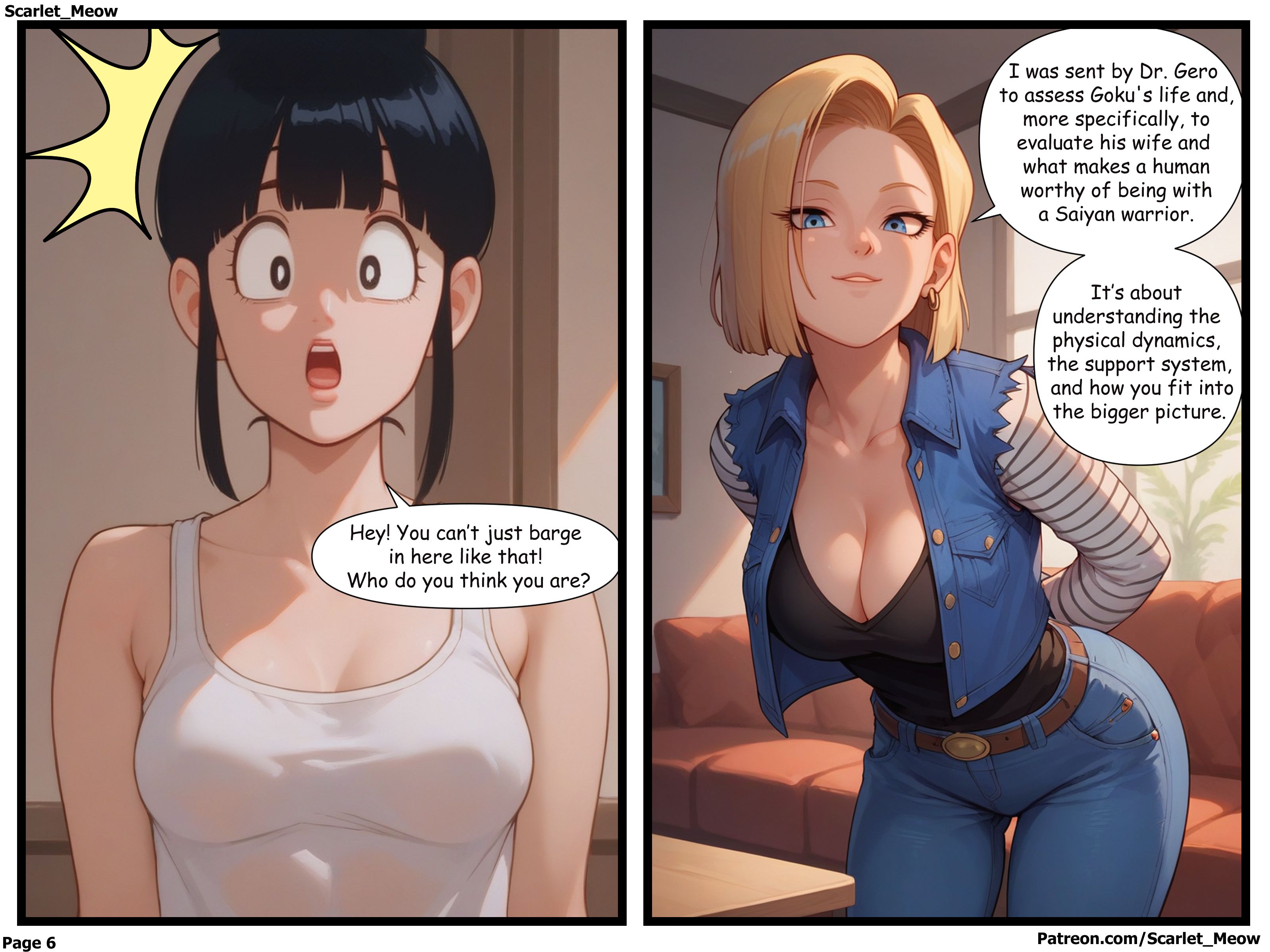 Goku’s Absence (Dragon Ball) [Scarlet Meow] - Chapter 4 — Page 7