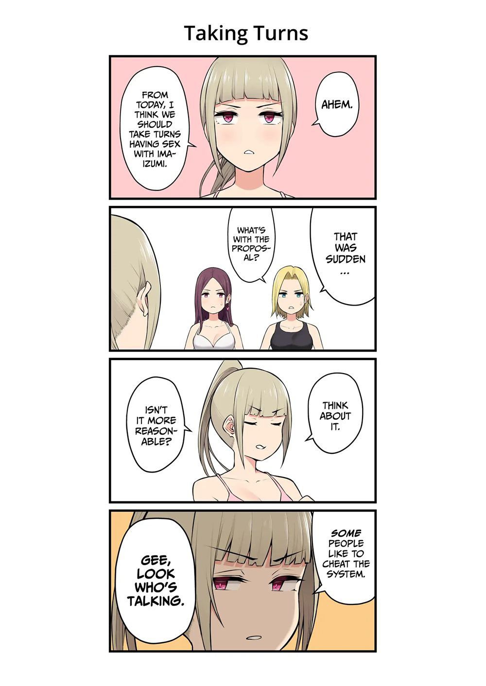 Imaizumi Brings All The Gyarus To His House [Nori5rou] - Chapter 3.3 — Page 7