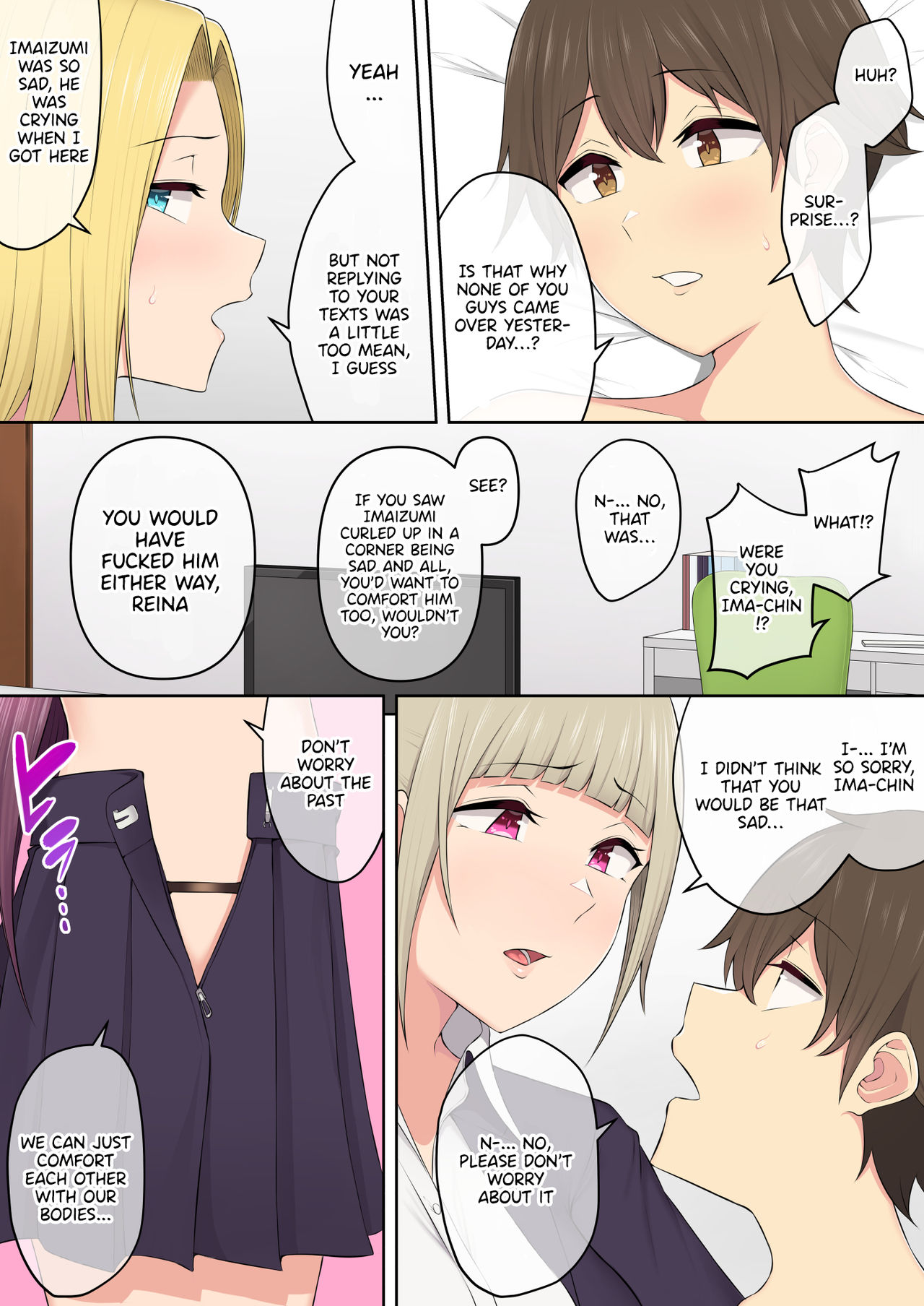 Imaizumi Brings All The Gyarus To His House [Nori5rou] - Chapter 3 — Page 53