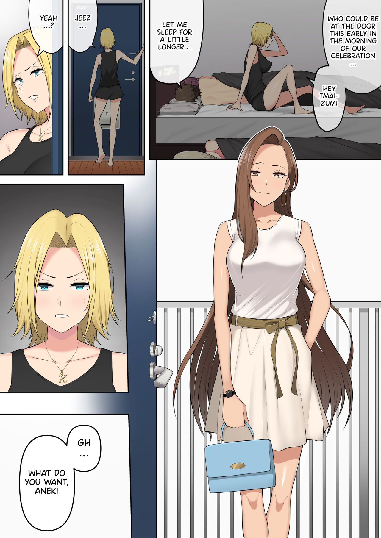 Imaizumi Brings All The Gyarus To His House [Nori5rou] - Chapter 3 — Page 69