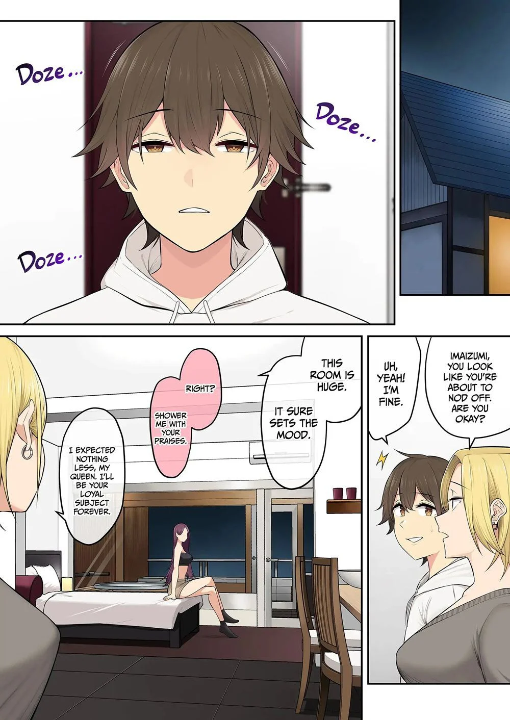 Imaizumi Brings All The Gyarus To His House [Nori5rou] - Chapter 5 — Page 12