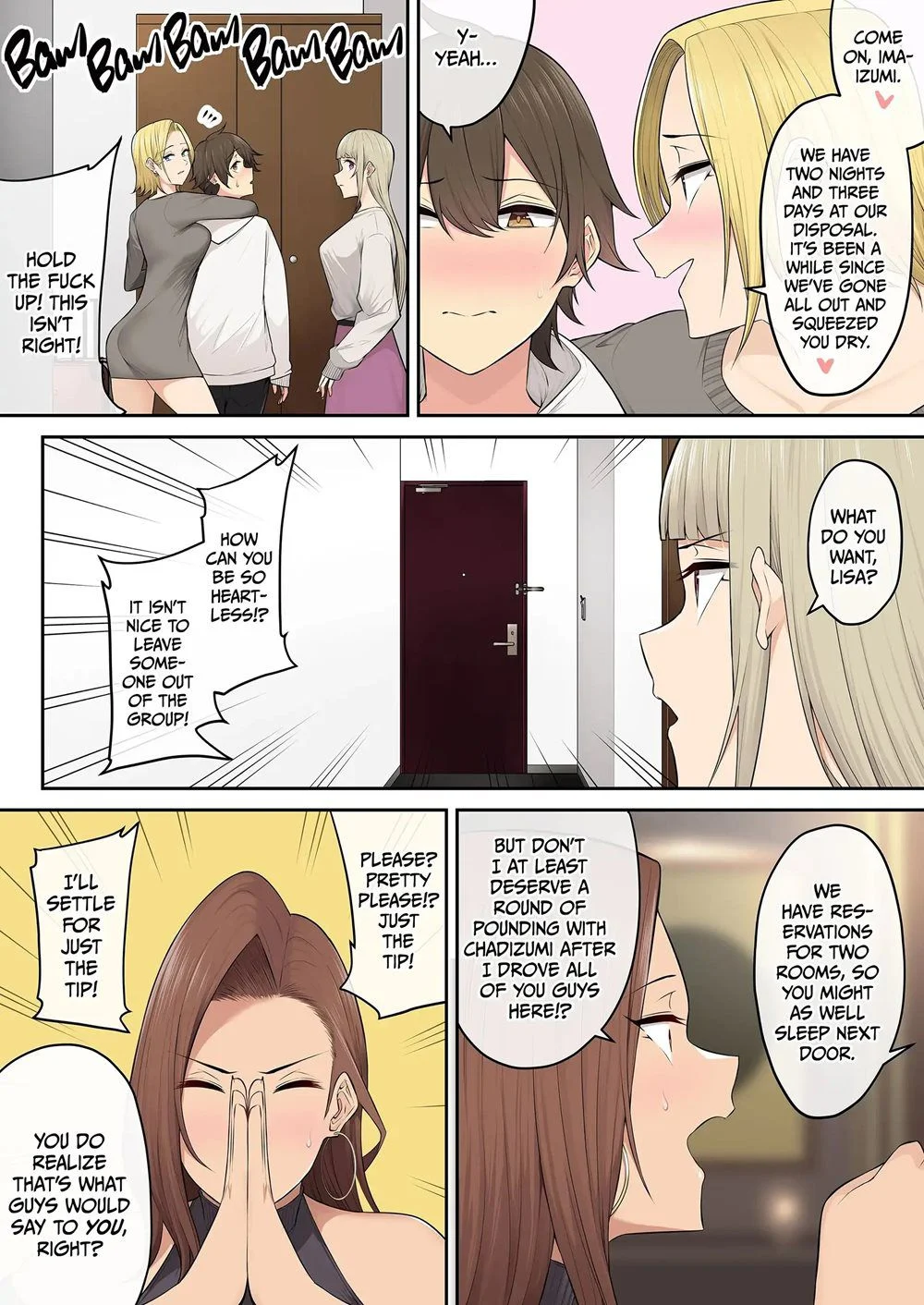 Imaizumi Brings All The Gyarus To His House [Nori5rou] - Chapter 5 — Page 13