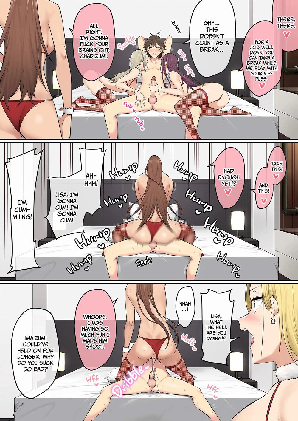 Imaizumi Brings All The Gyarus To His House [Nori5rou] - Chapter 5 — Page 68