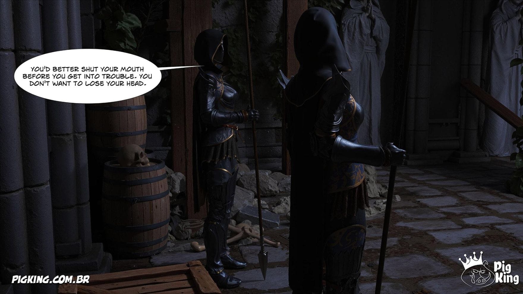 Queen Azalea [CrazyDad3D] - Chapter 17 — Page 35