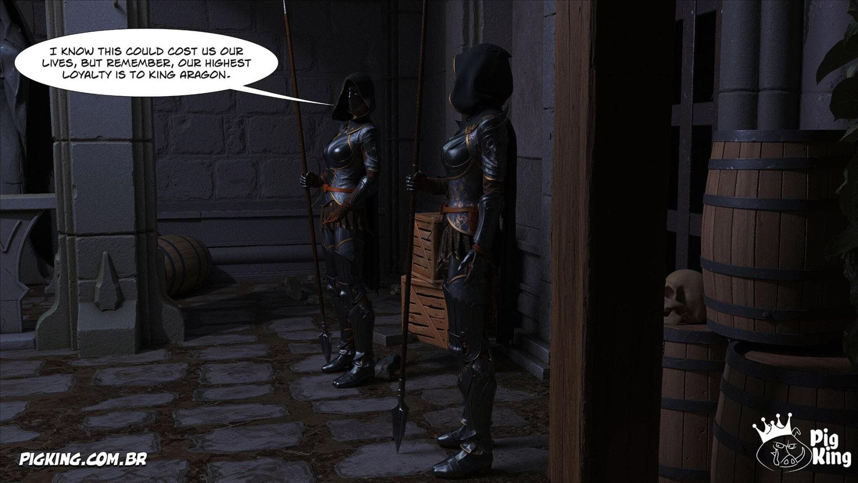 Queen Azalea [CrazyDad3D] - Chapter 17 — Page 45