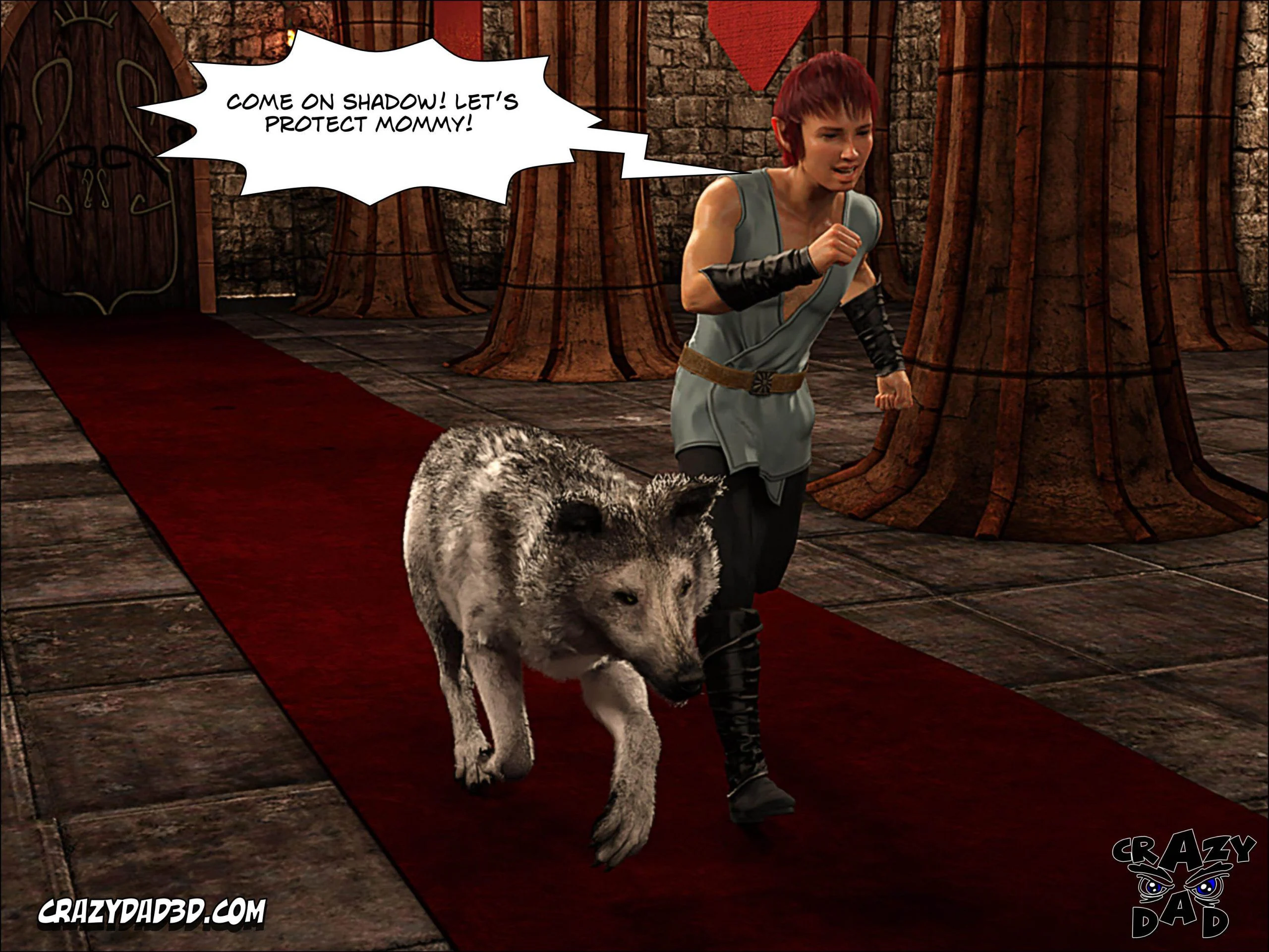 Queen Azalea [CrazyDad3D] - Chapter 1 — Page 14