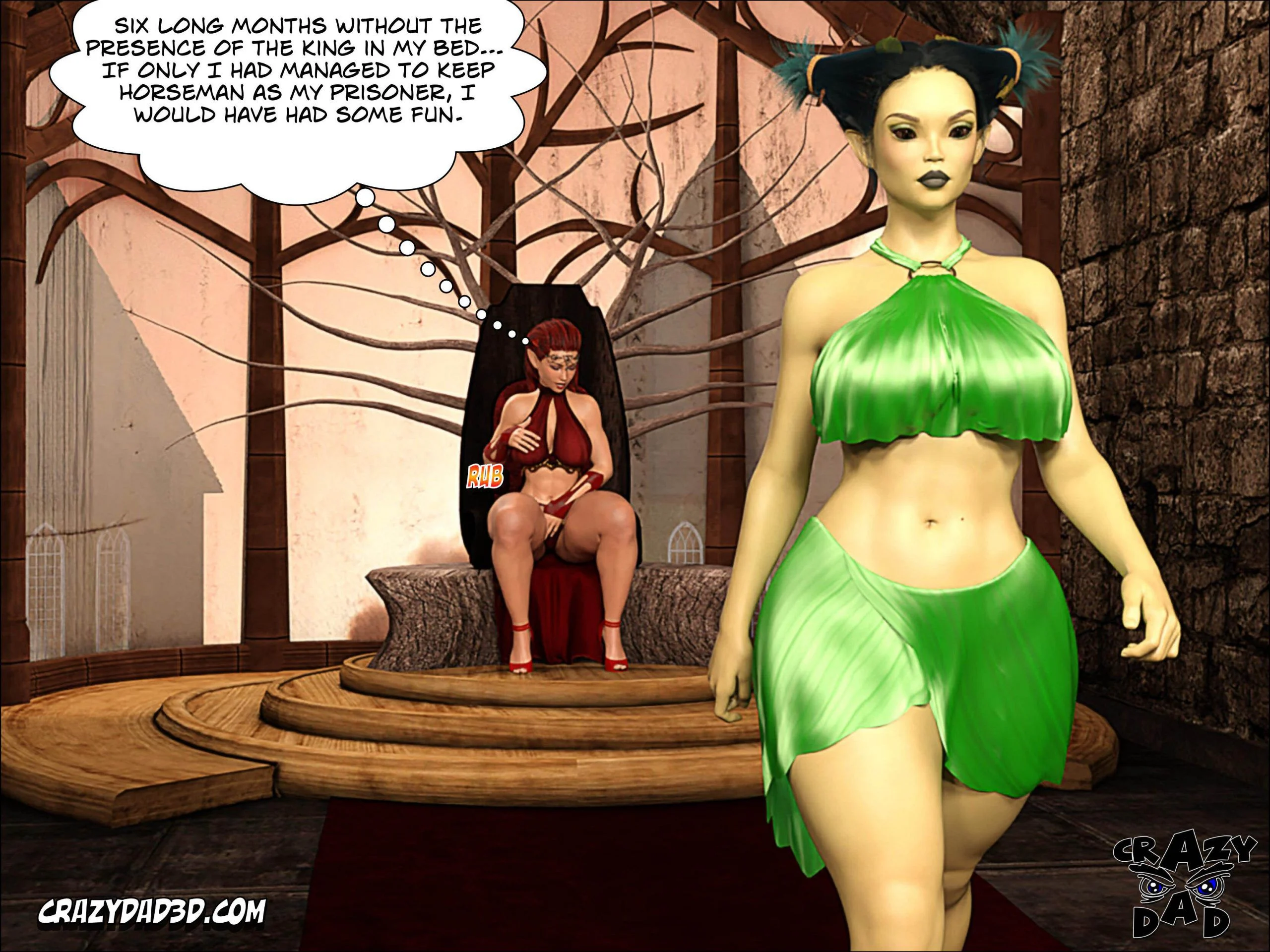 Queen Azalea [CrazyDad3D] - Chapter 1 — Page 8