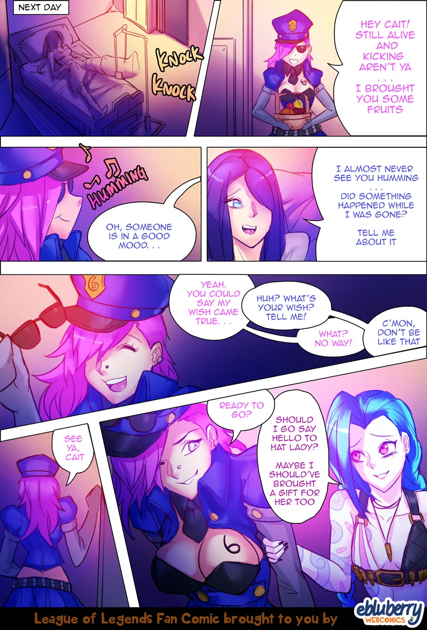 Jinx x Vi x Jinx (League of Legends) [Ebluberry] - Chapter 1 — Page 33