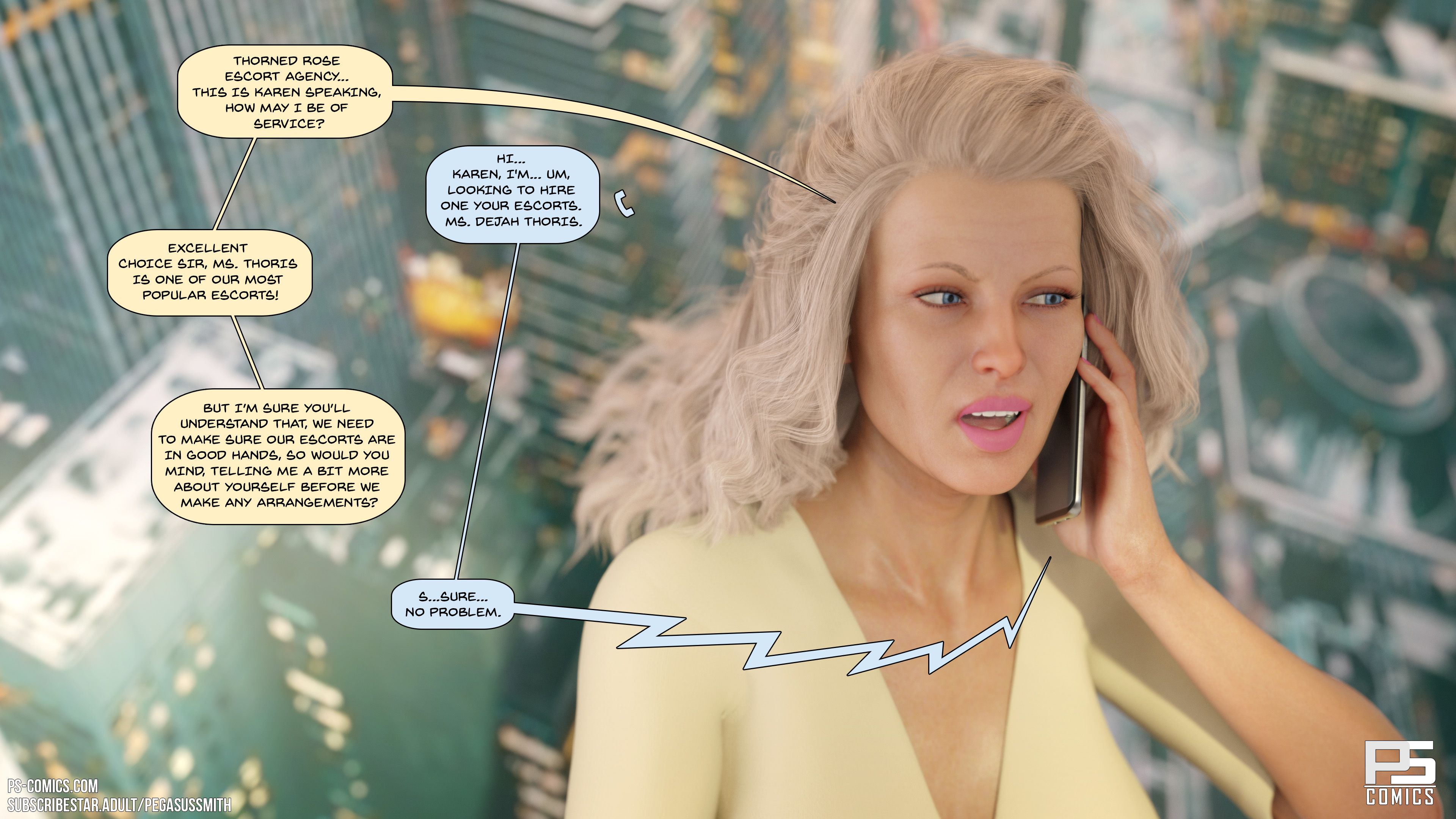 The Escort [Pegasus Smith] - Chapter 1 — Page 10