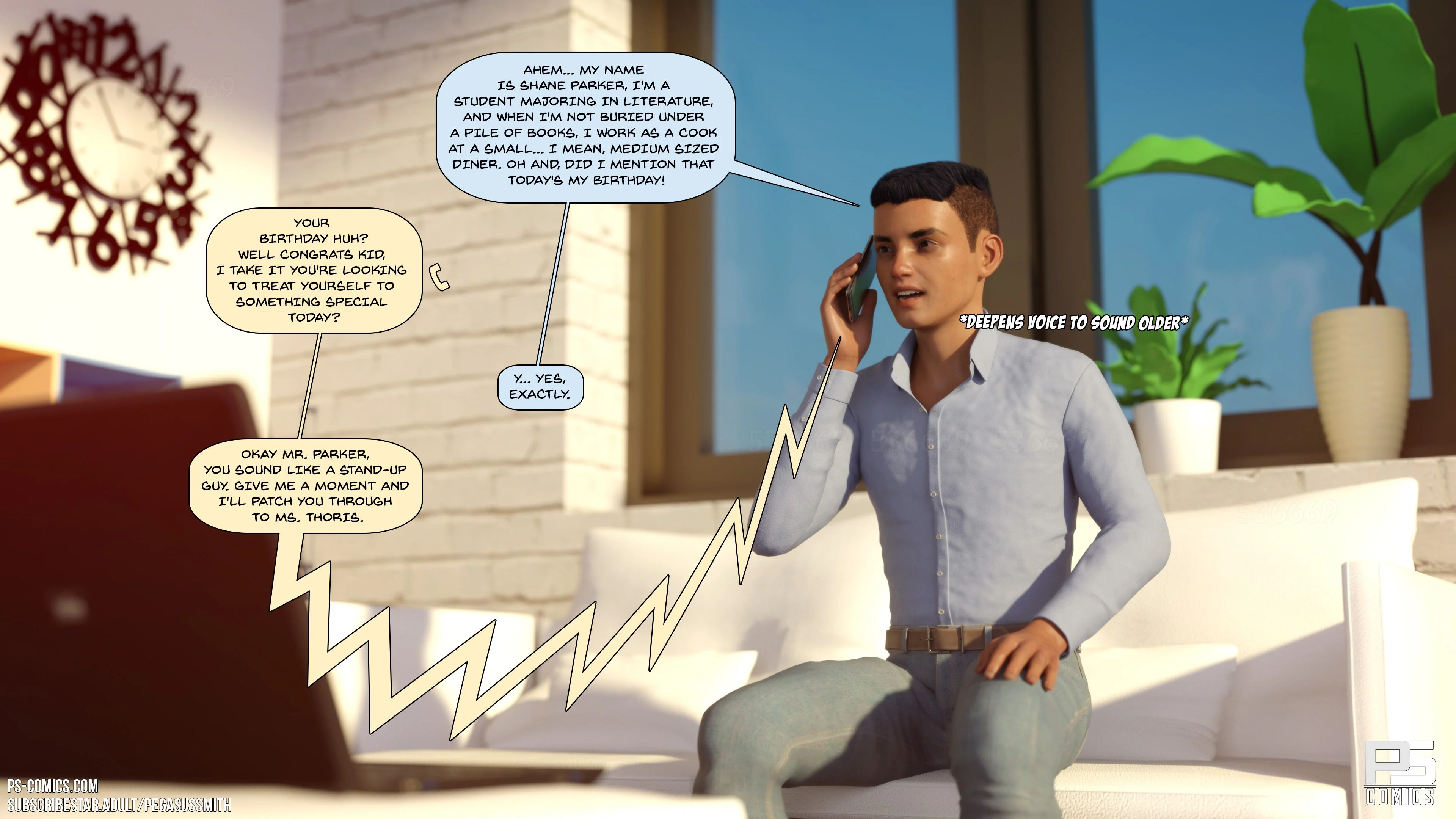 The Escort [Pegasus Smith] - Chapter 1 — Page 11